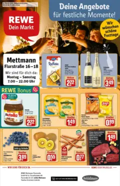 Rewe prospekt Mettmann	 ab 22.12.2025 gültig