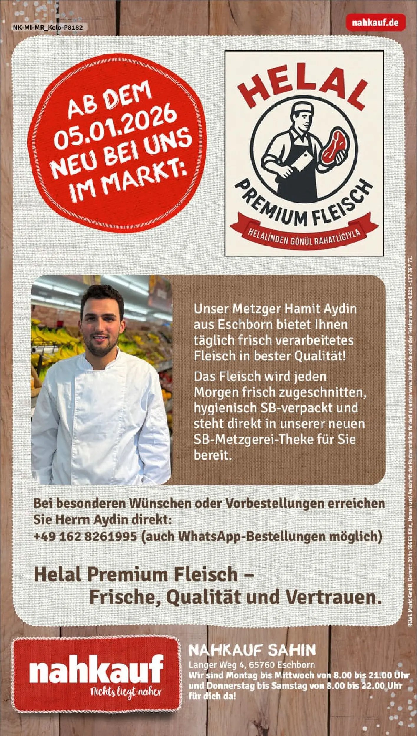 REWE Prospekt ab 22.12.2025 zum Blättern » Angebote | Seite: 12 | Produkte: Fleisch, Uhr