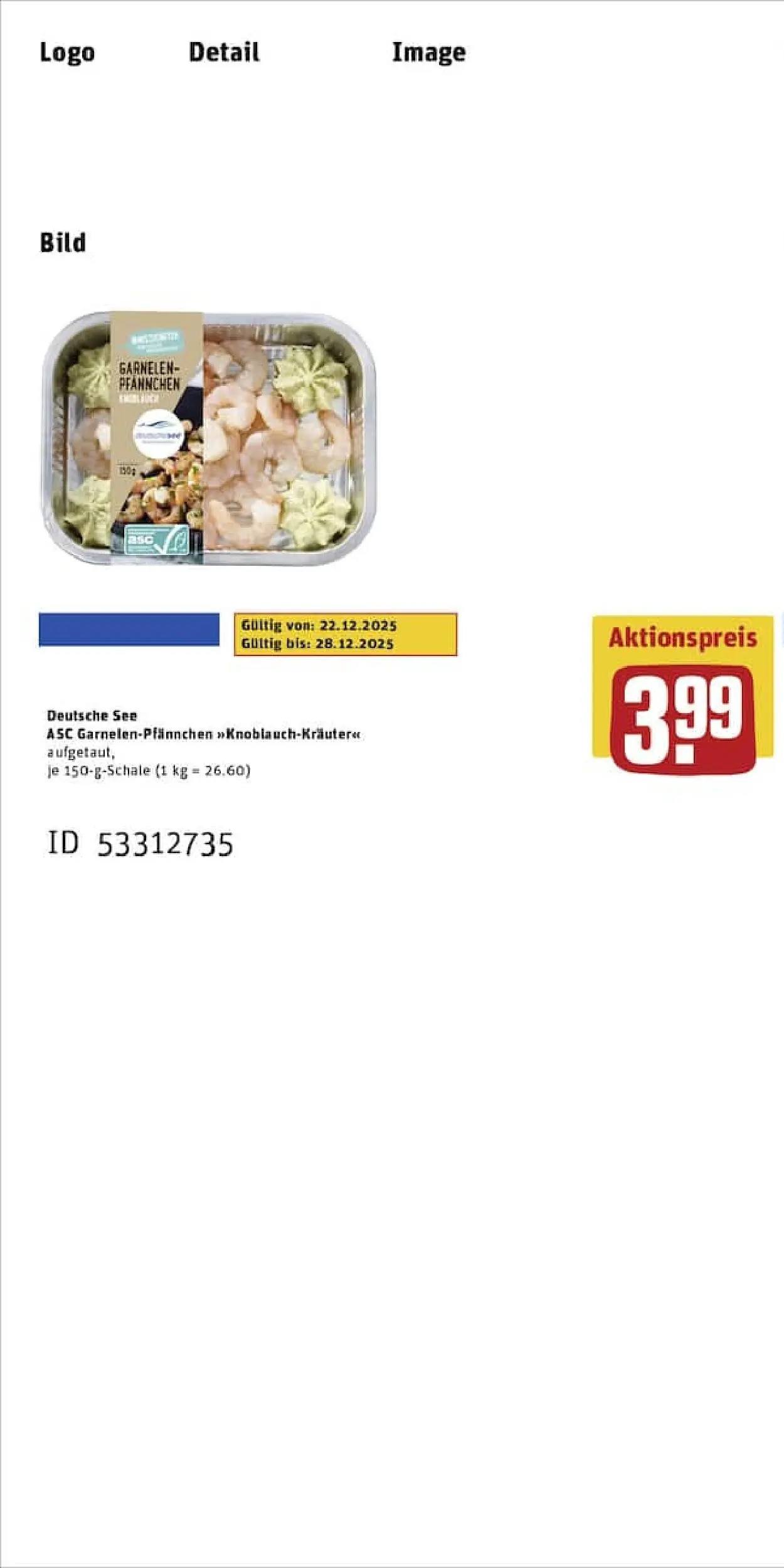 REWE Prospekt ab 22.12.2025 zum Blättern » Angebote | Seite: 16 | Produkte: Garnelen