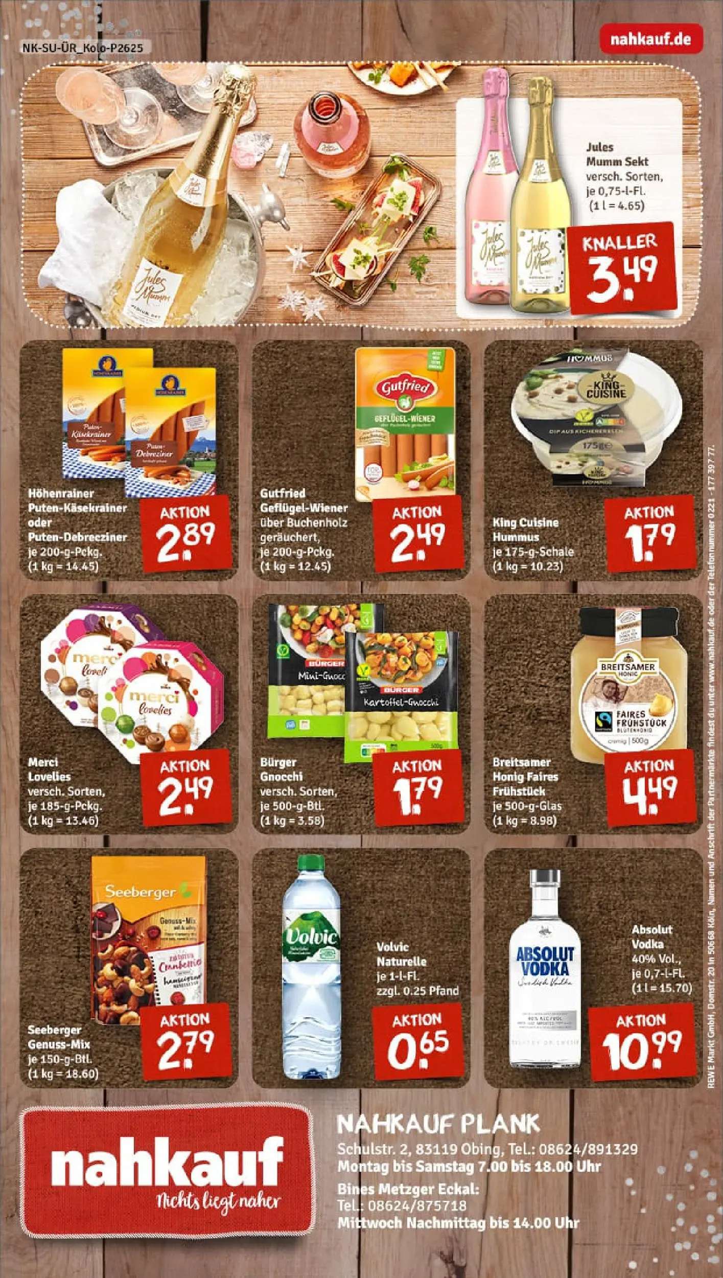 REWE Prospekt ab 22.12.2025 zum Blättern » Angebote | Seite: 12