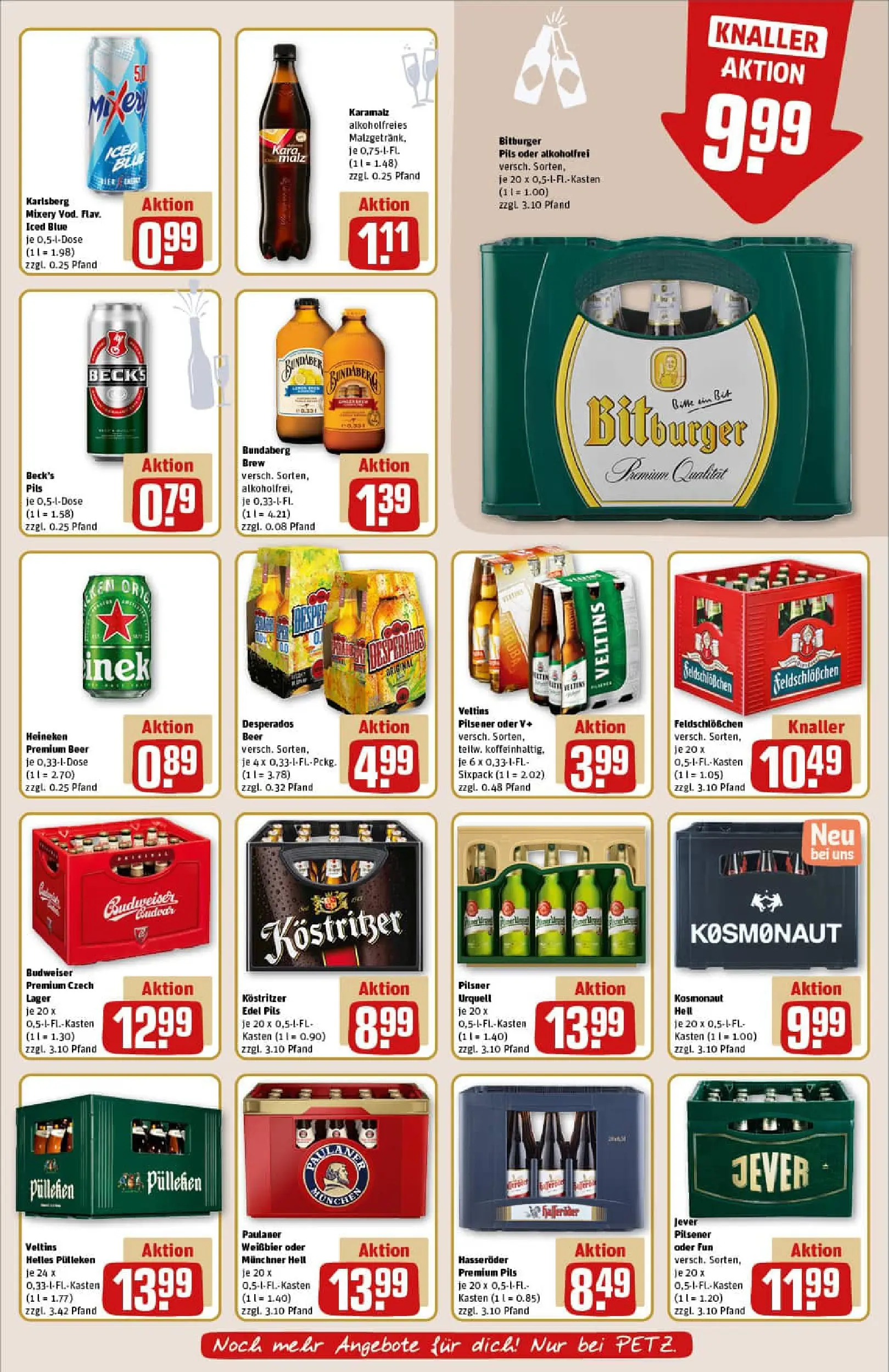 REWE Prospekt ab 22.12.2025 zum Blättern » Angebote | Seite: 17 | Produkte: Helles pulleken, Pilsner urquell, Jever, Paulaner