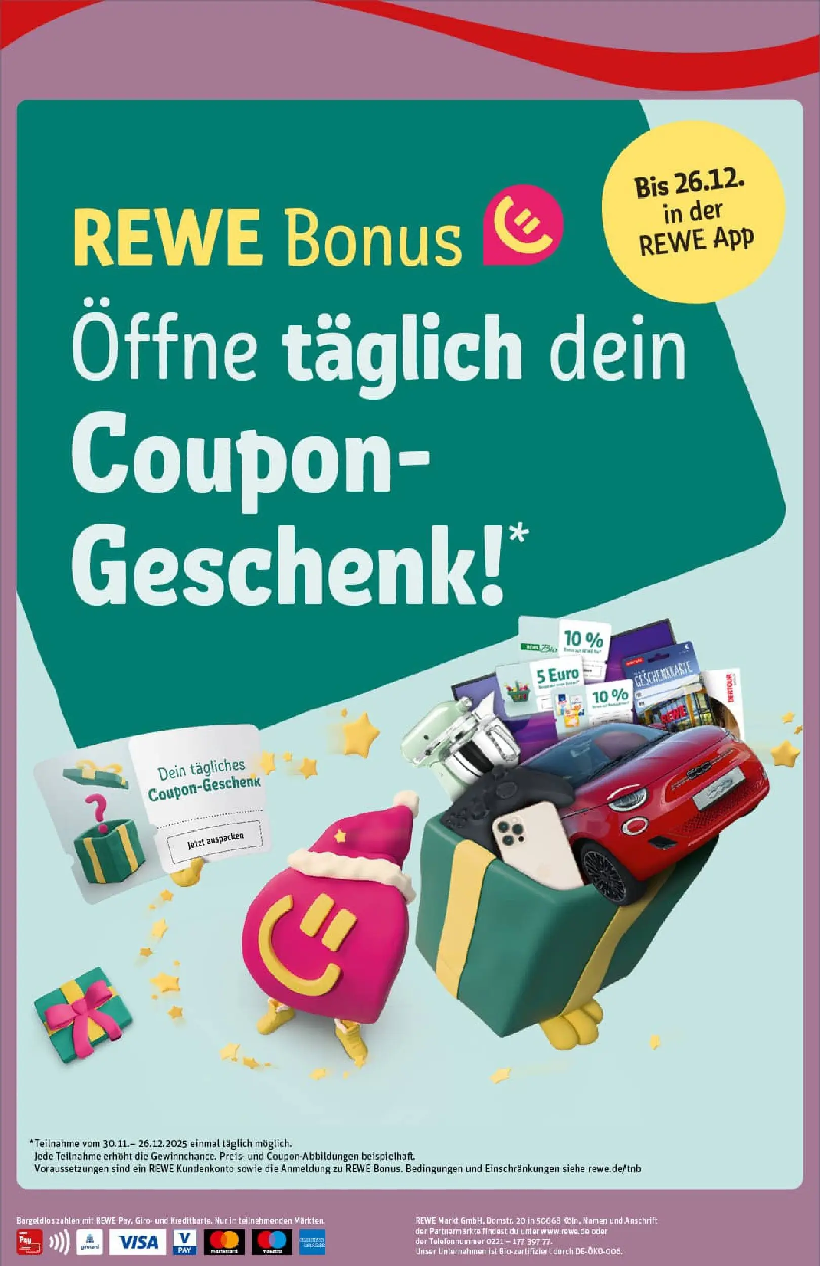 REWE Prospekt ab 22.12.2025 zum Blättern » Angebote | Seite: 2