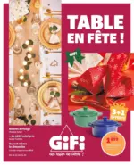 GiFi TABLE EN F&Ecirc;TE ! - au 31.12.2025