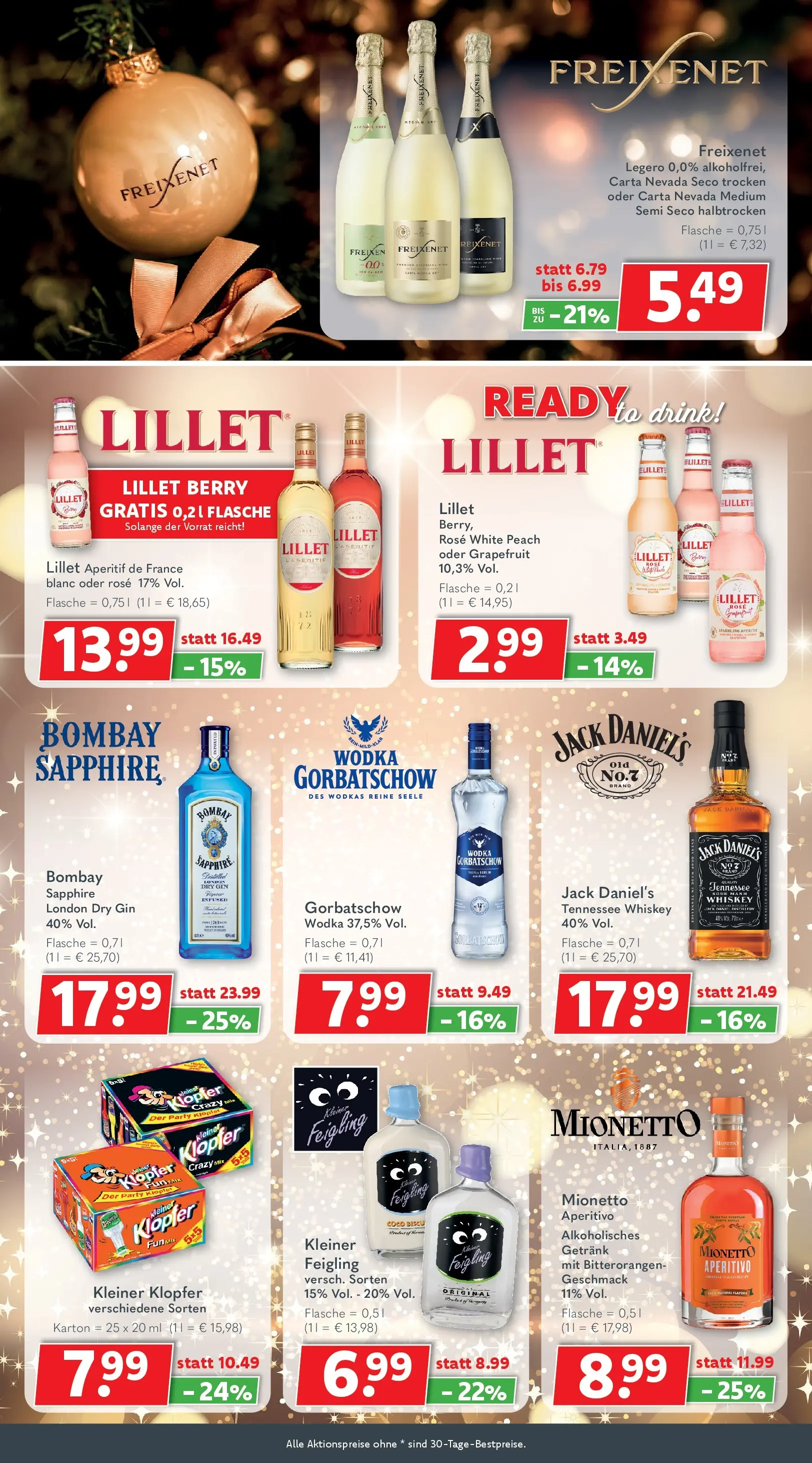 Getränkeland - Getränkeland: Getränkeangebote (ab 22.12.2025) zum Blättern | Seite: 5 | Produkte: Freixenet, Jack Daniel's, Lillet, Whiskey