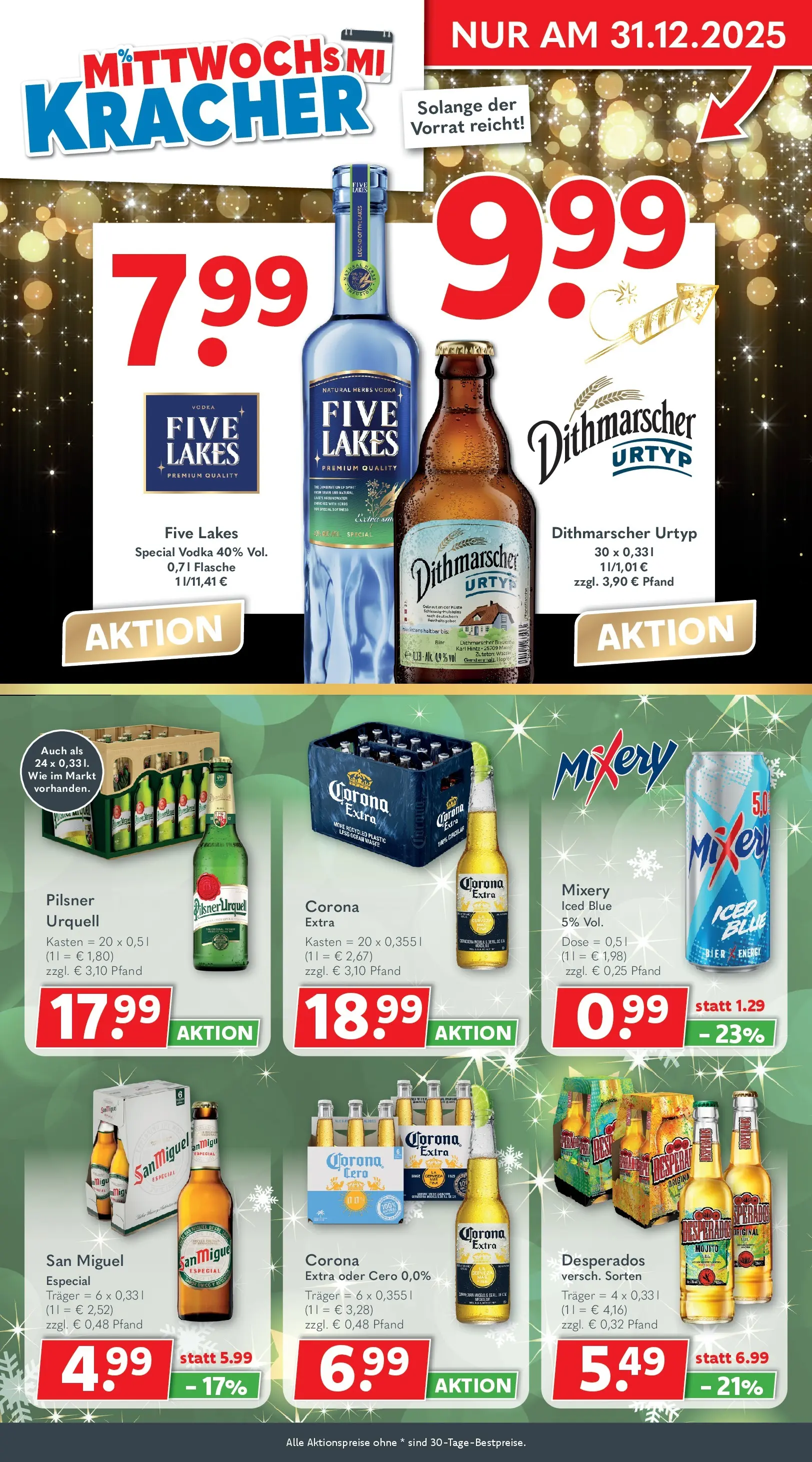 Getränkeland - Getränkeland: Getränkeangebote (ab 22.12.2025) zum Blättern | Seite: 3 | Produkte: Mixer, Energy, Bier, Desperados