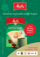 Melitta: Jetzt 50 Cent Coupon sichern!