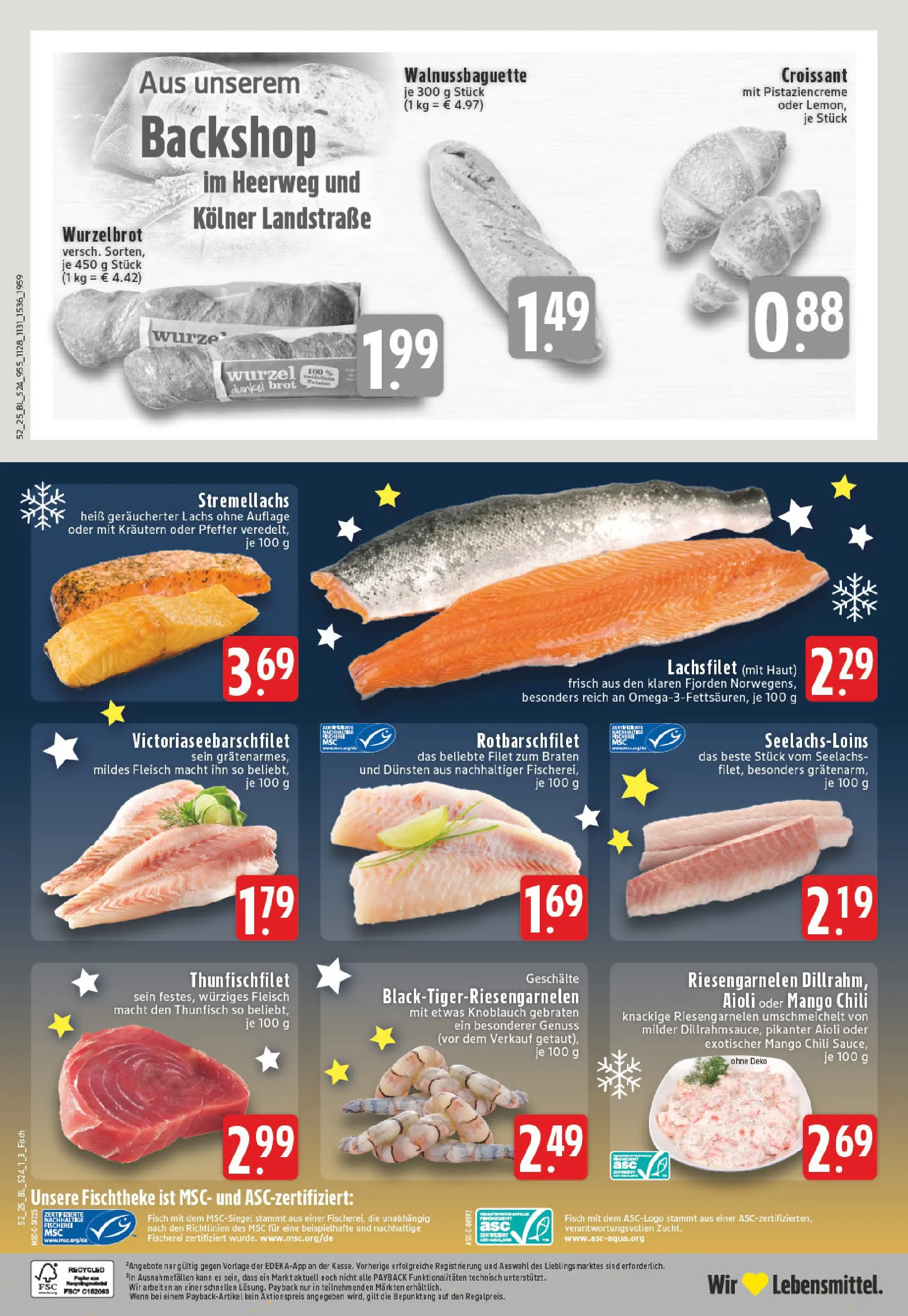 Edeka prospekt Niederzier	 (ab 22.12.2025) » Angebote Online | Seite: 26 | Produkte: Lachs, Pfeffer, Chili, Fleisch
