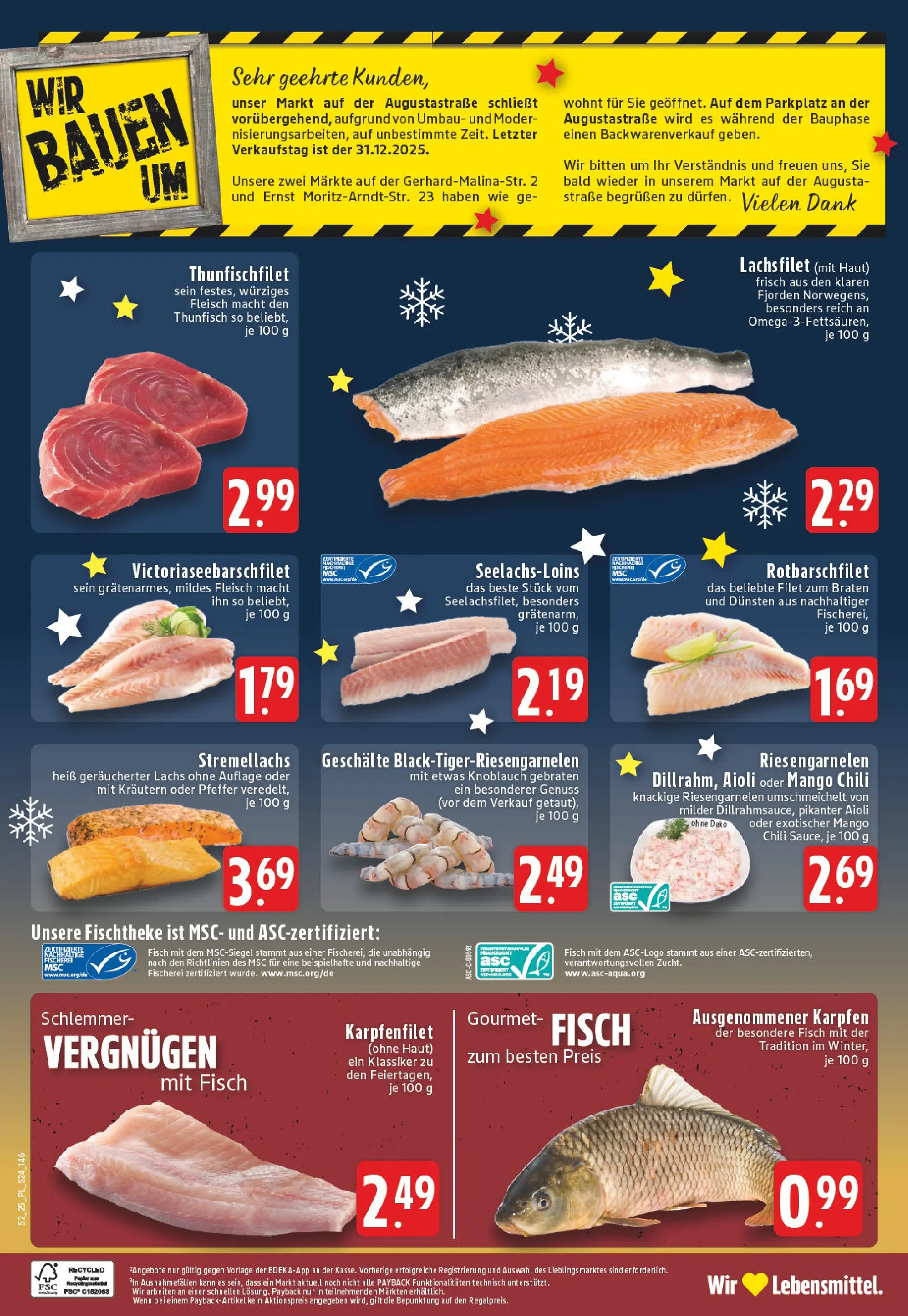Edeka prospekt Dinslaken	 (ab 22.12.2025) » Angebote Online | Seite: 26 | Produkte: Thunfisch, Lachs, Pfeffer, Chili