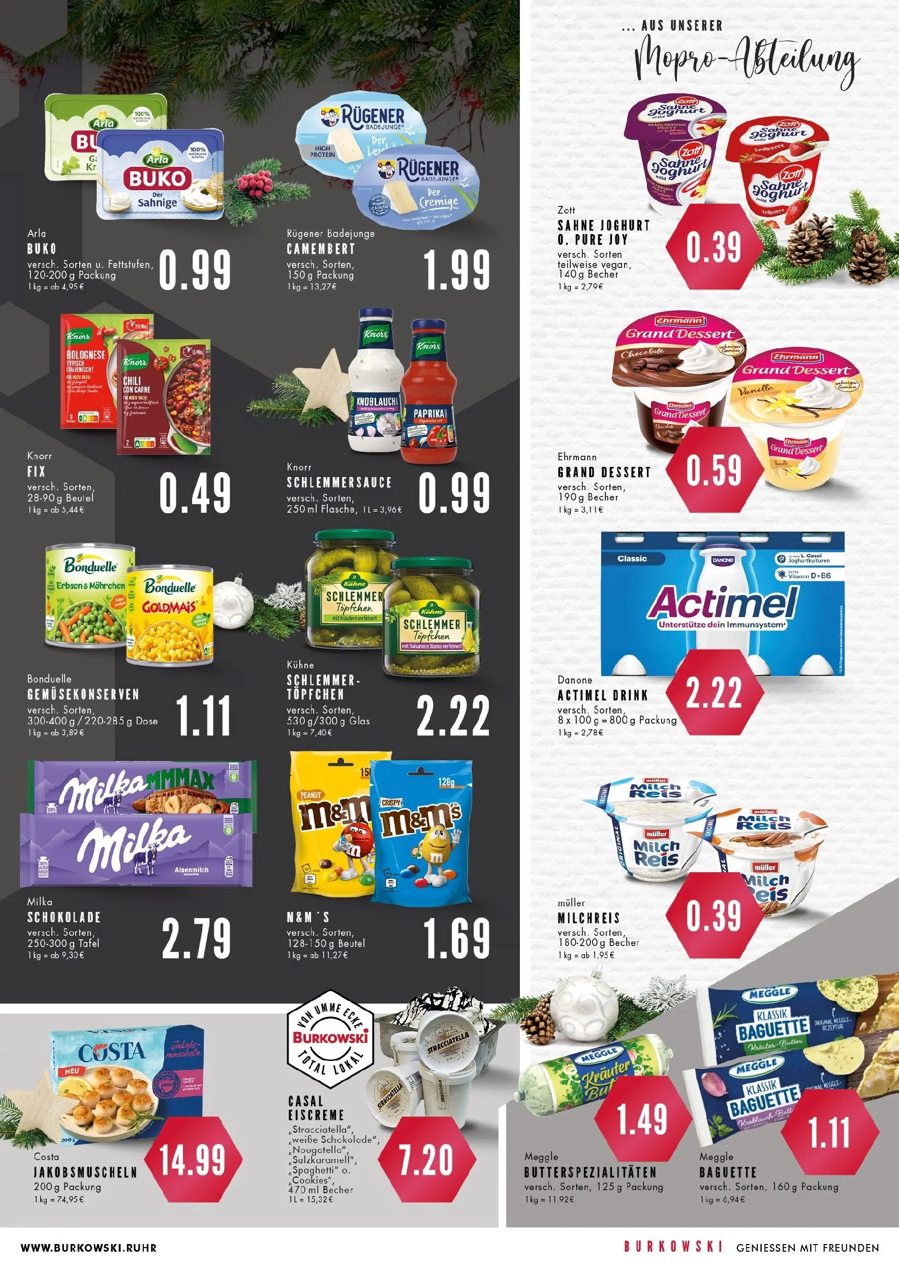 Edeka prospekt Bochum	 (ab 22.12.2025) » Angebote Online | Seite: 7 | Produkte: Knorr fix, Joghurt, Milka schokolade, Milka