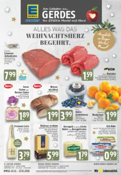 Edeka prospekt Moers-Rheinkamp	 ab 21.12.2025 gültig