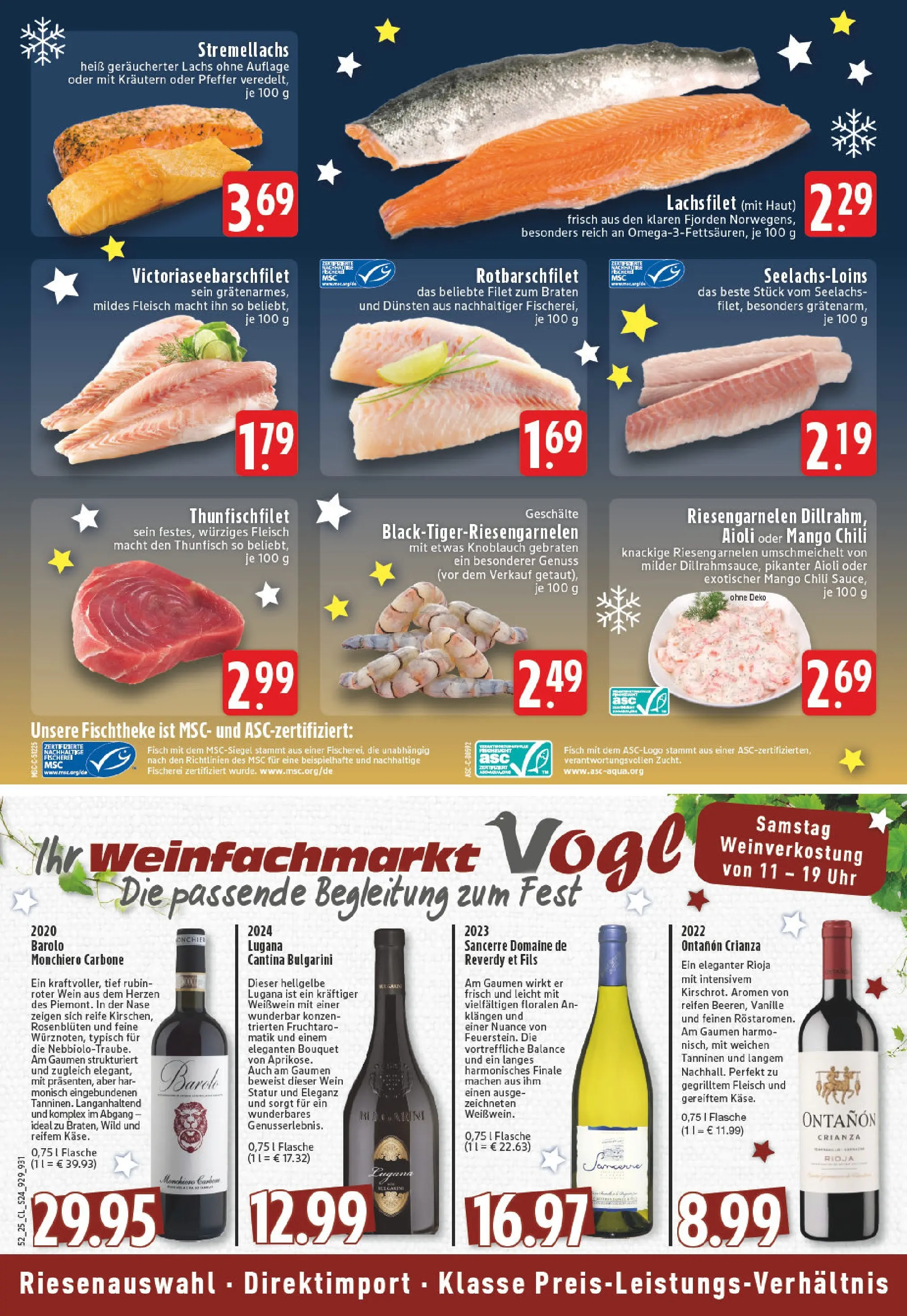 Edeka prospekt Bonn	 (ab 22.12.2025) » Angebote Online | Seite: 26 | Produkte: Thunfisch, Mango, Knoblauch, Wein