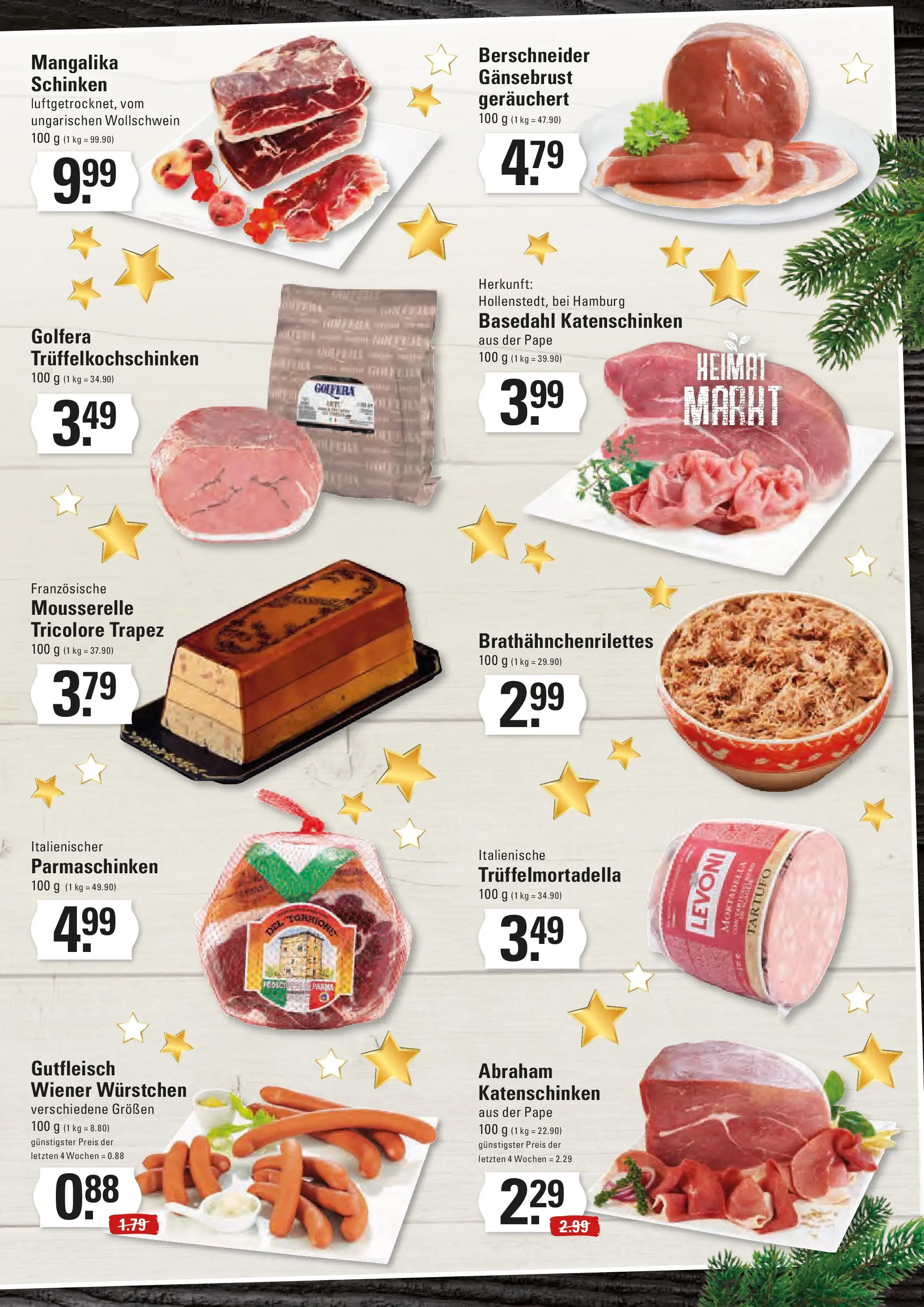 Edeka prospekt Hamburg	 (ab 21.12.2025) » Angebote Online | Seite: 5 | Produkte: Wiener wurstchen, Schinken