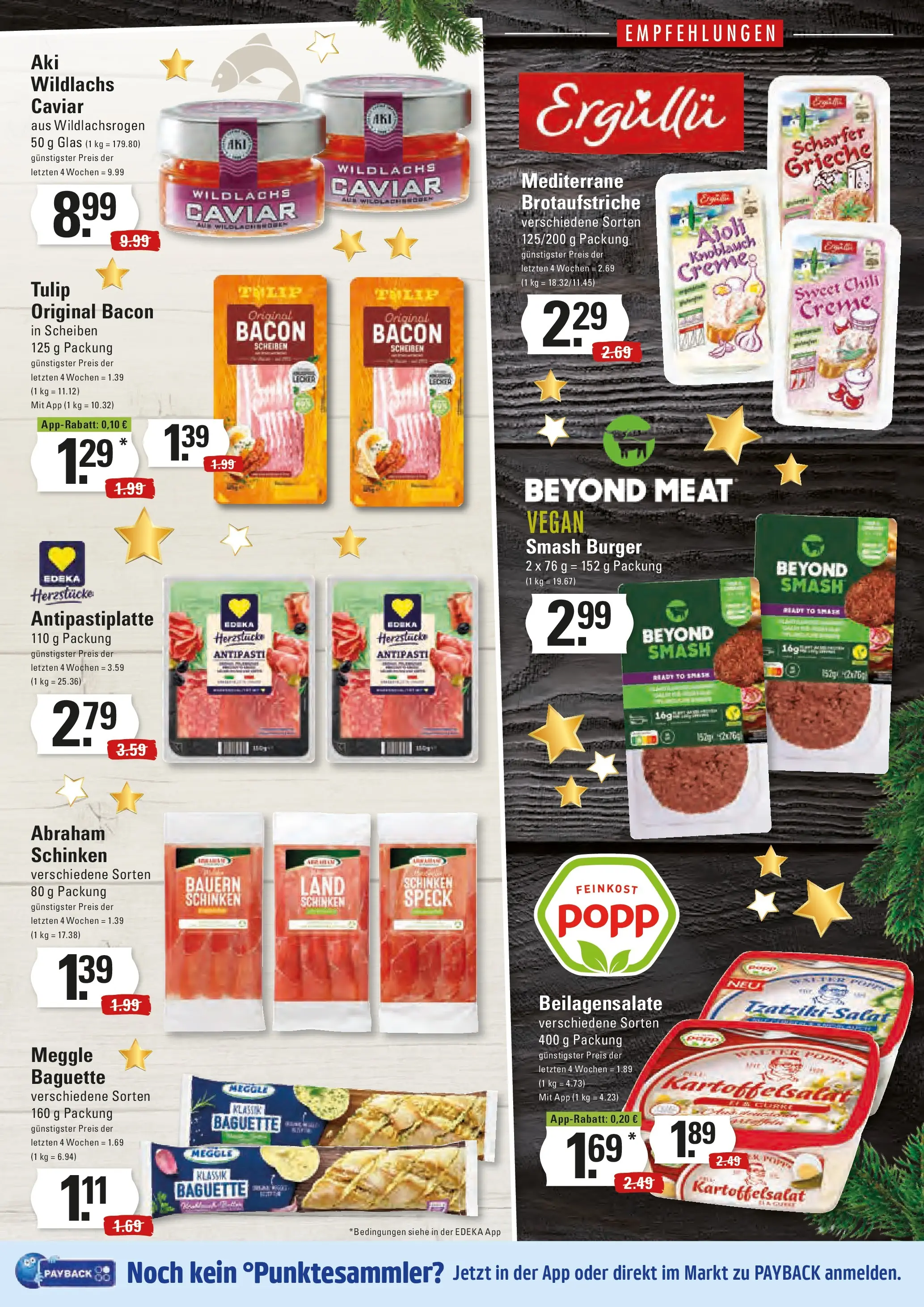 Edeka prospekt Hamburg	 (ab 21.12.2025) » Angebote Online | Seite: 9 | Produkte: Burger, Creme, Knoblauch, Schinken