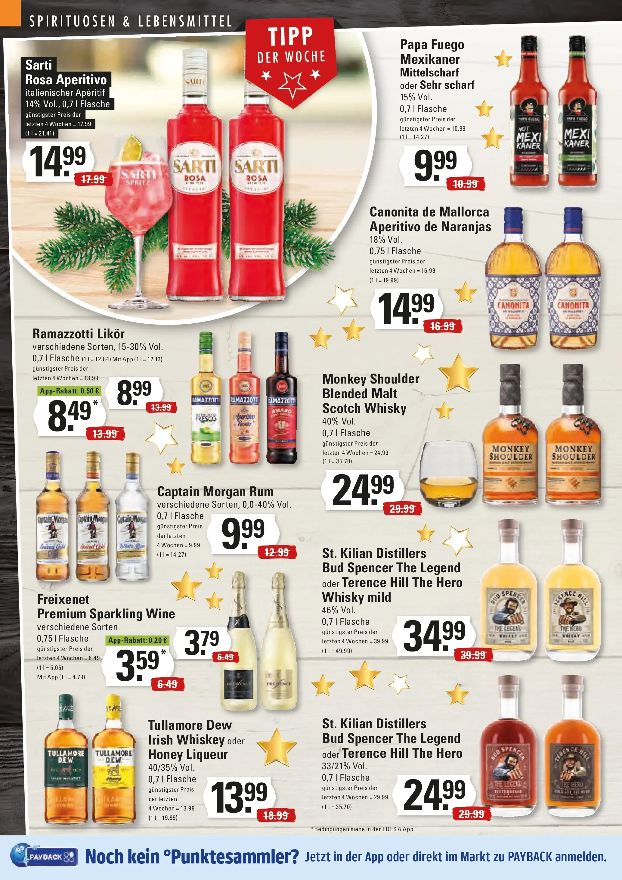 Edeka prospekt Hamburg	 (ab 21.12.2025) » Angebote Online | Seite: 12 | Produkte: Freixenet, Rum, Captain morgan, Ramazzotti
