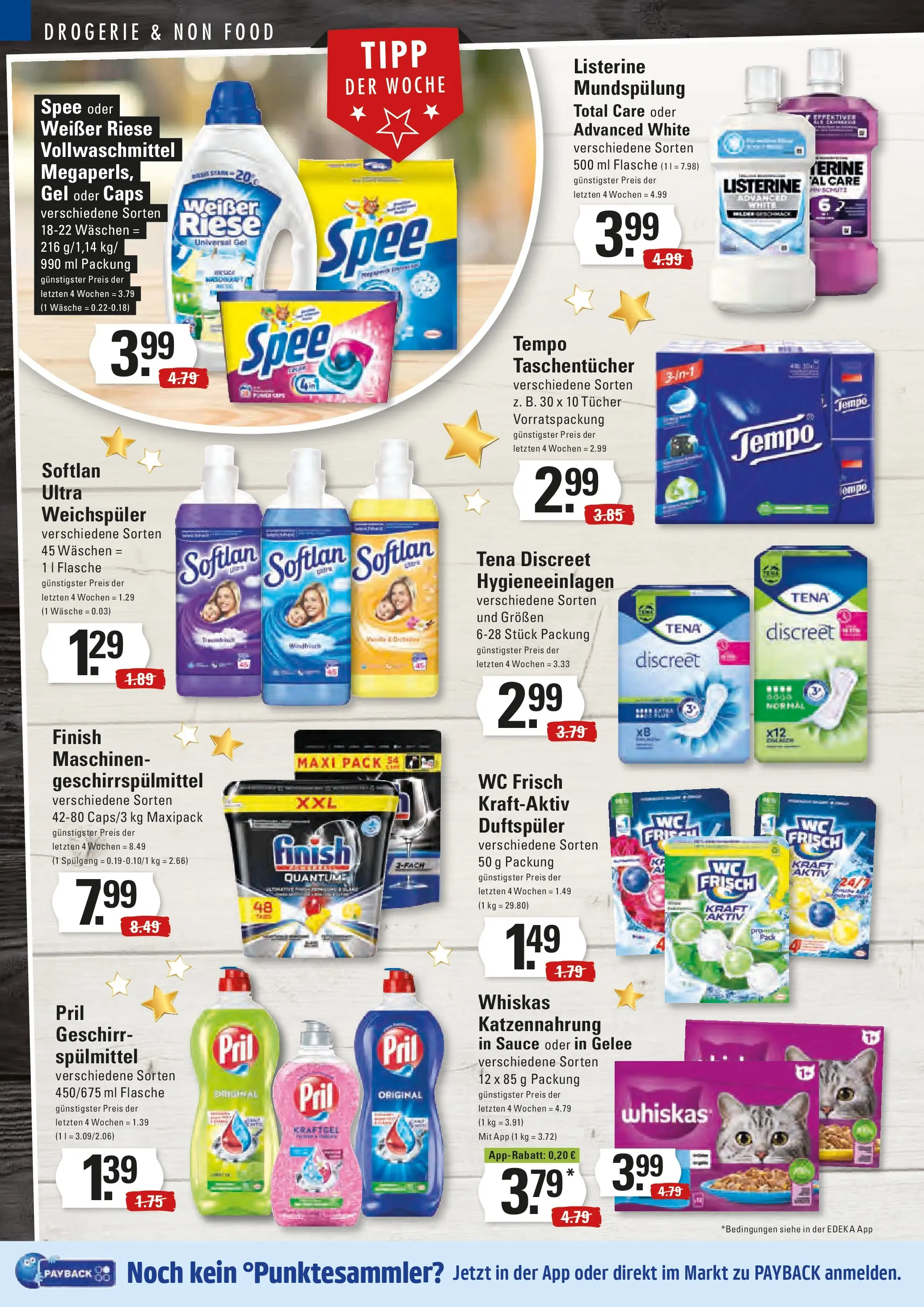Edeka prospekt Stade	 (ab 21.12.2025) » Angebote Online | Seite: 16 | Produkte: Spee, Weichspüler, Wc frisch, Whiskas