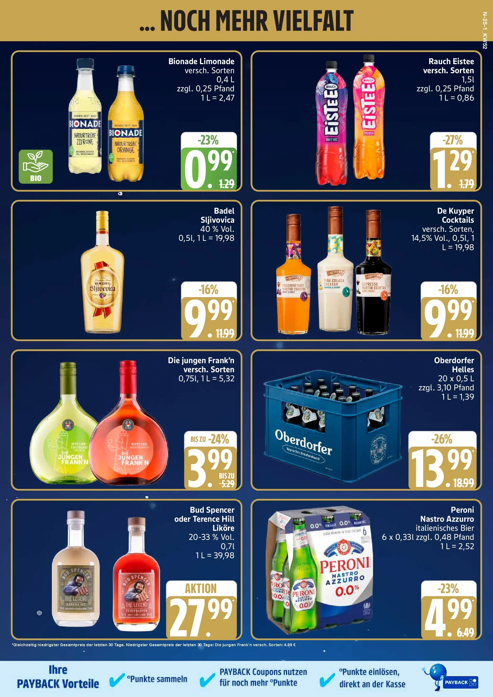 Edeka prospekt Cuxhaven	 (ab 21.12.2025) » Angebote Online | Seite: 25 | Produkte: Martini, Bier, Limonade, Zitrone
