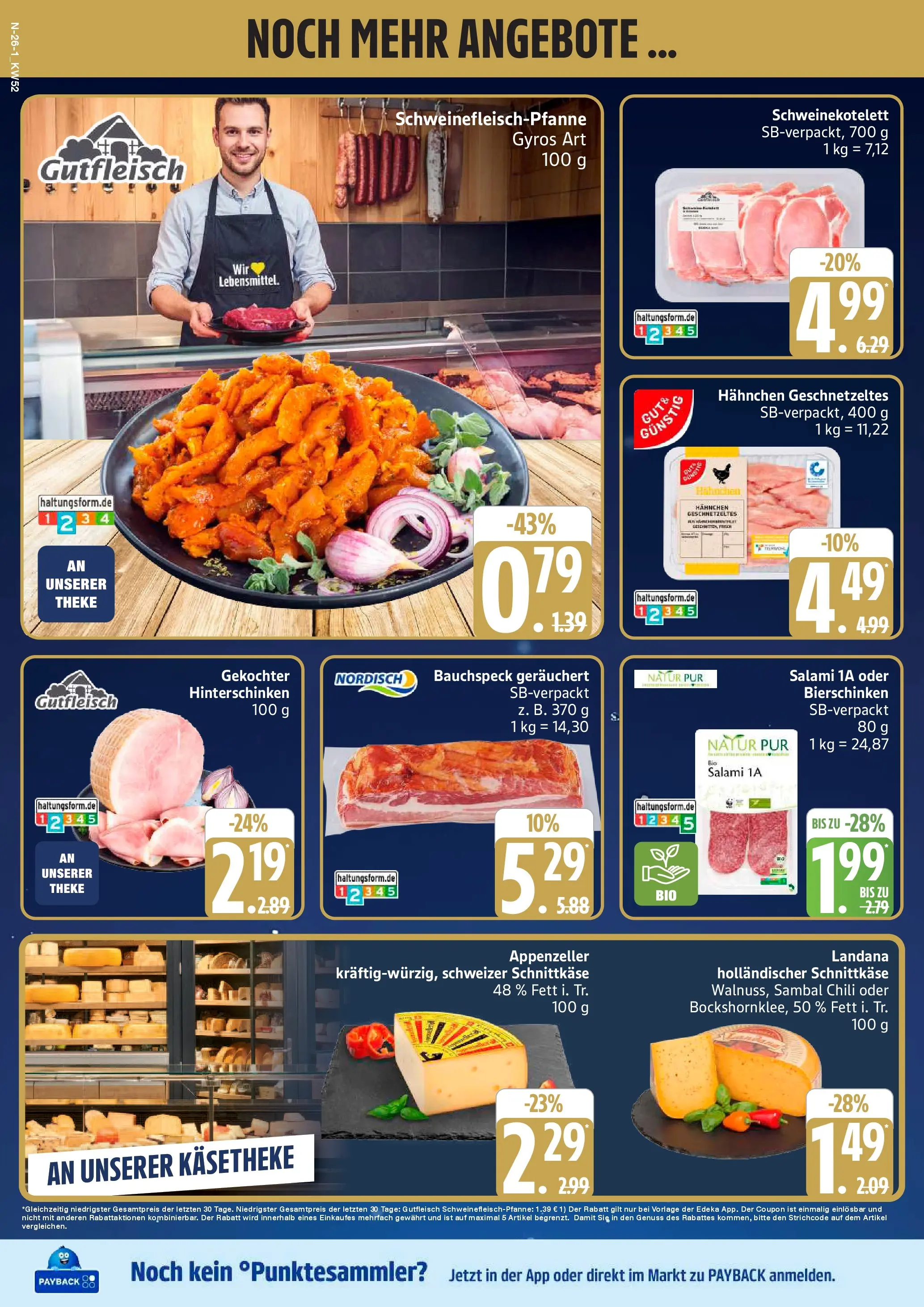 Edeka prospekt Cuxhaven	 (ab 21.12.2025) » Angebote Online | Seite: 26 | Produkte: Hahnchen, Theke, Gyros, Chili