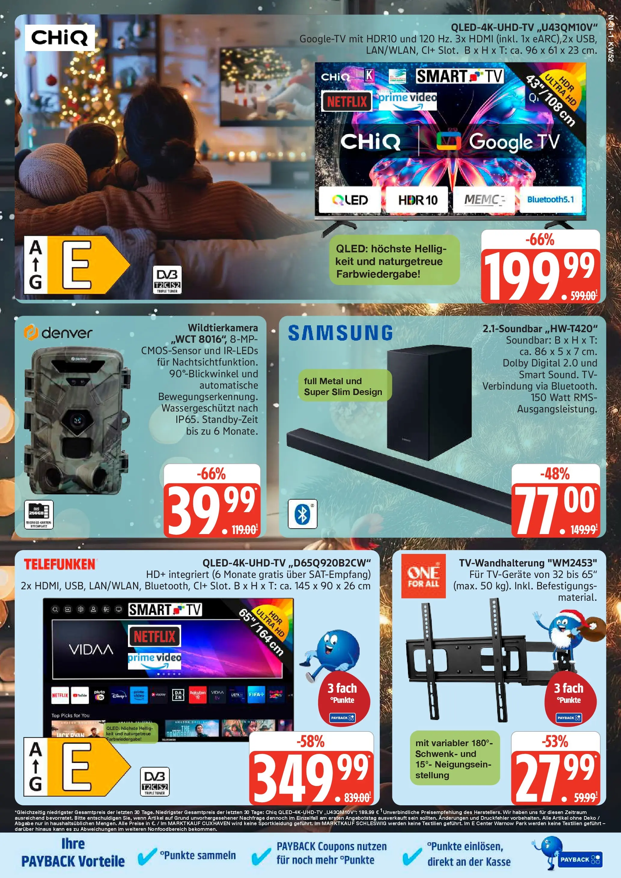 Edeka prospekt Cuxhaven	 (ab 21.12.2025) » Angebote Online | Seite: 31 | Produkte: Top, Samsung, Soundbar, Video