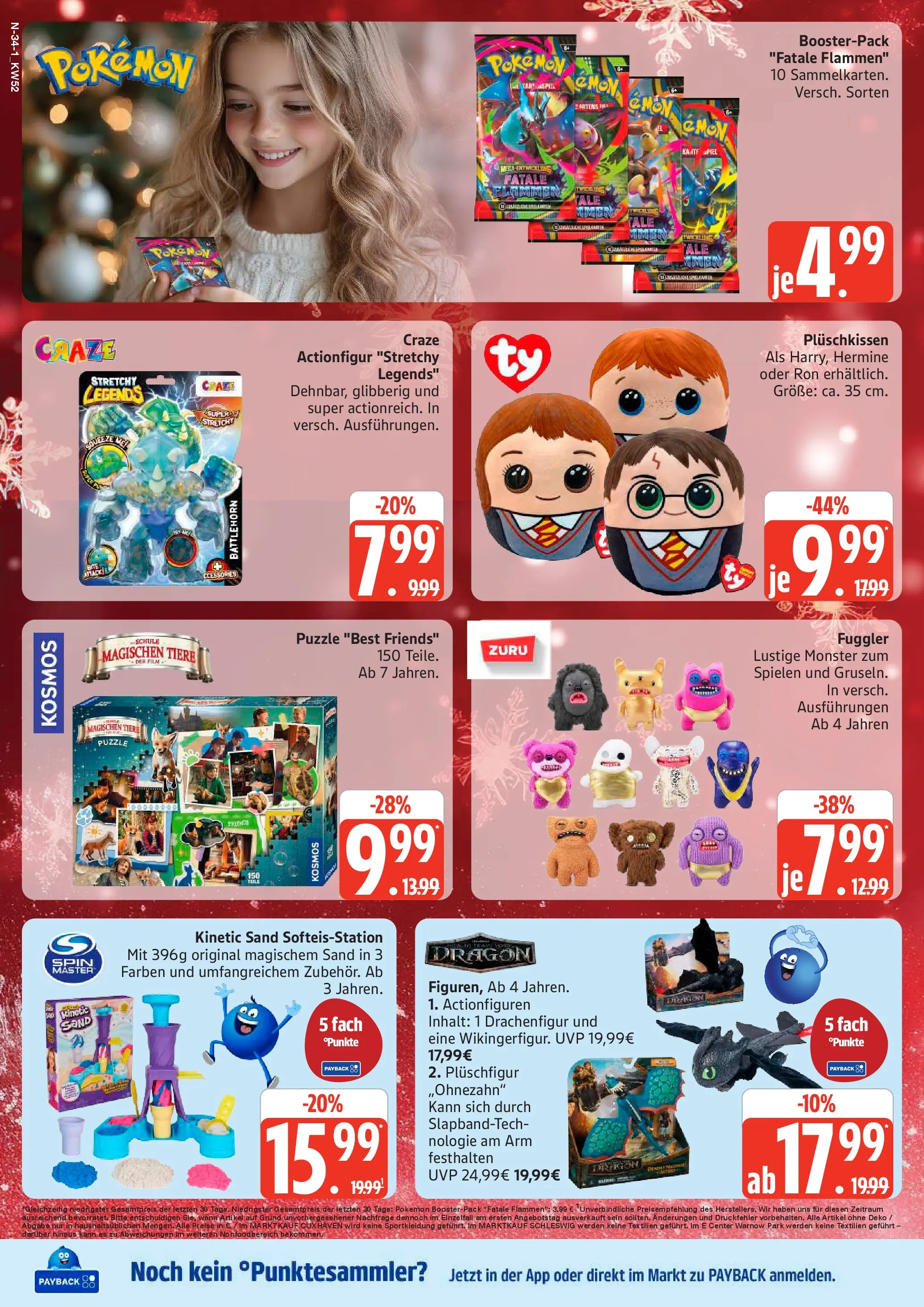 Edeka prospekt Cuxhaven	 (ab 21.12.2025) » Angebote Online | Seite: 34 | Produkte: Monster