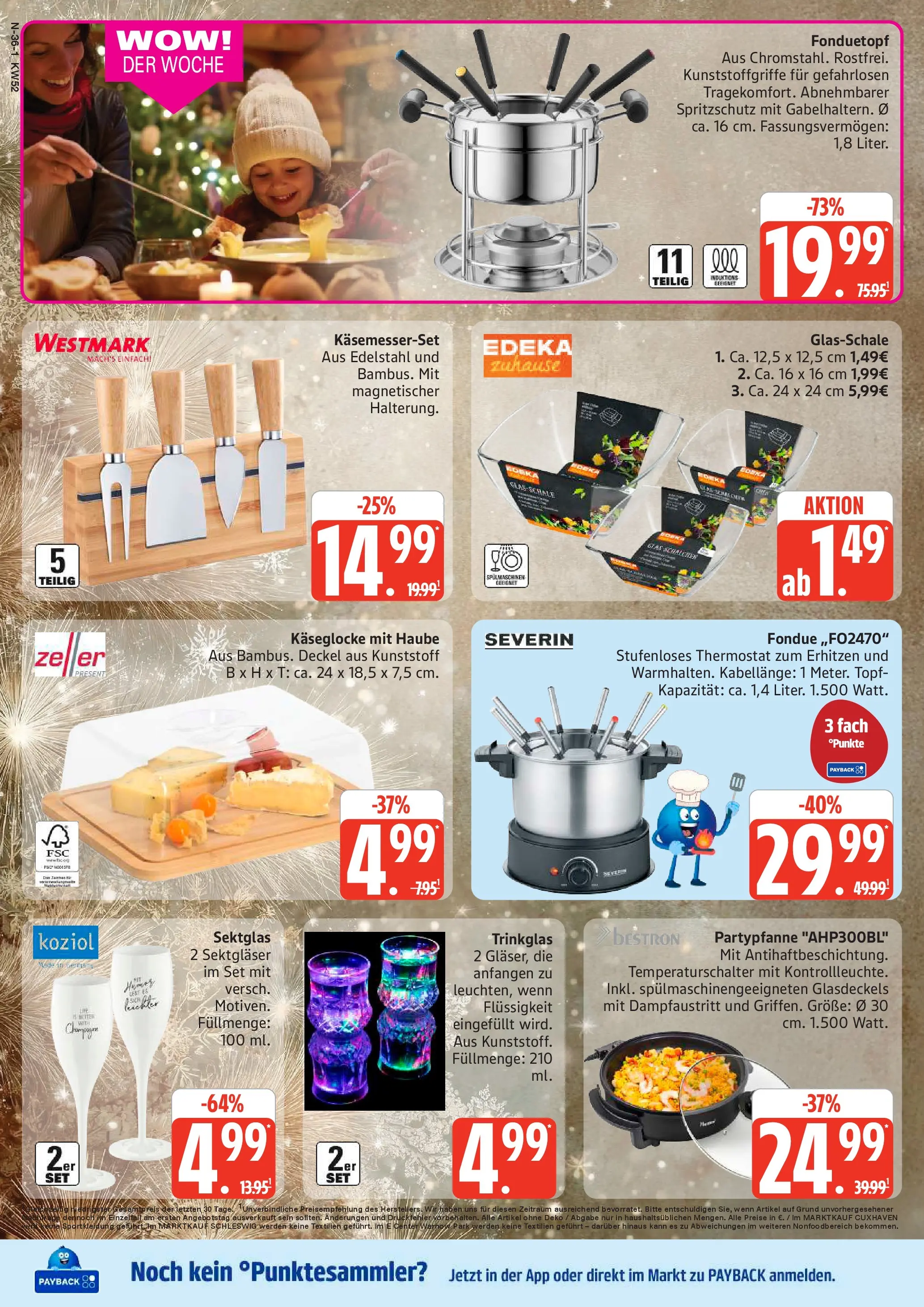Edeka prospekt Cuxhaven	 (ab 21.12.2025) » Angebote Online | Seite: 36 | Produkte: Fondue