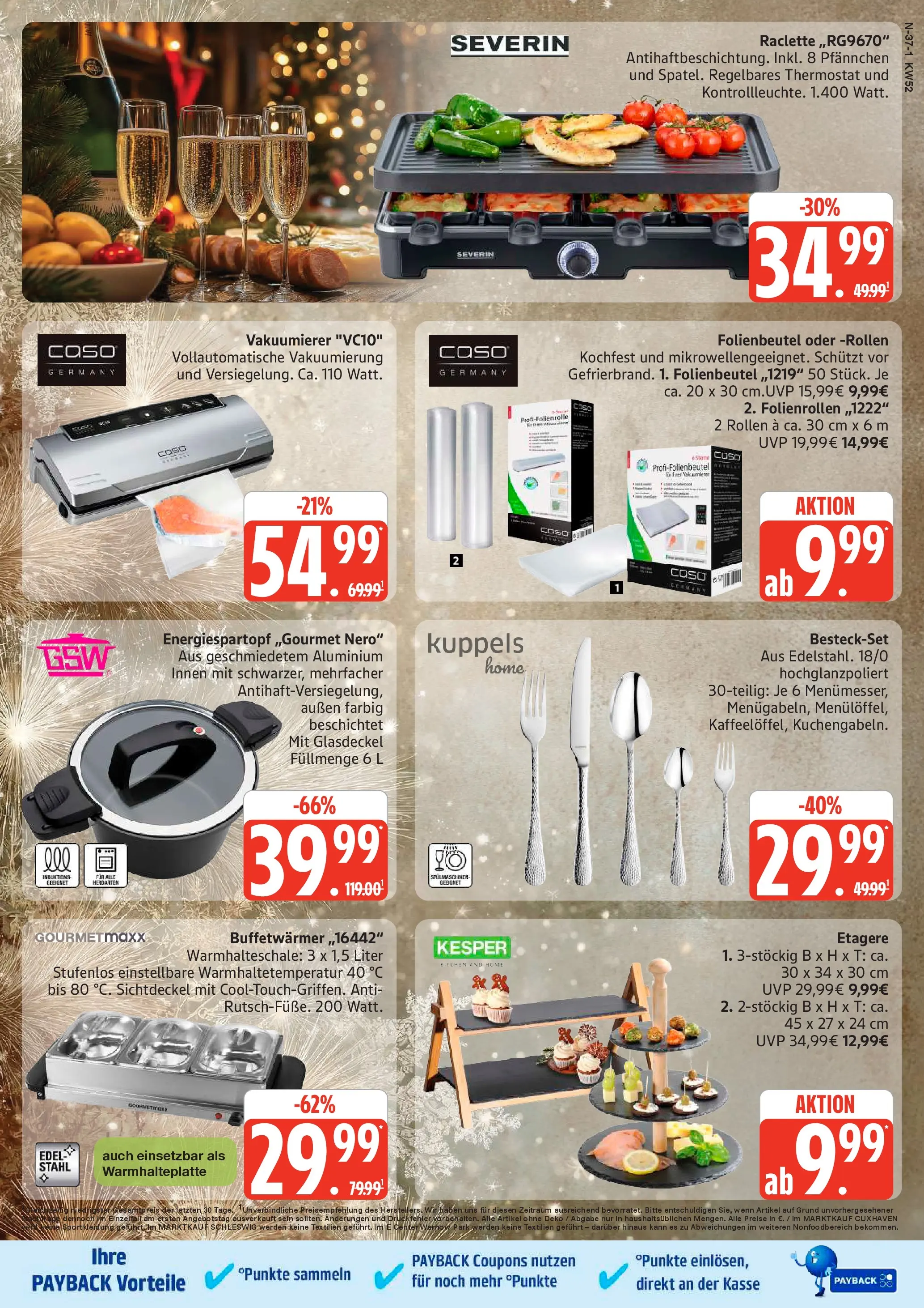 Edeka prospekt Cuxhaven	 (ab 21.12.2025) » Angebote Online | Seite: 37 | Produkte: Grill, Vakuumierer, Raclette