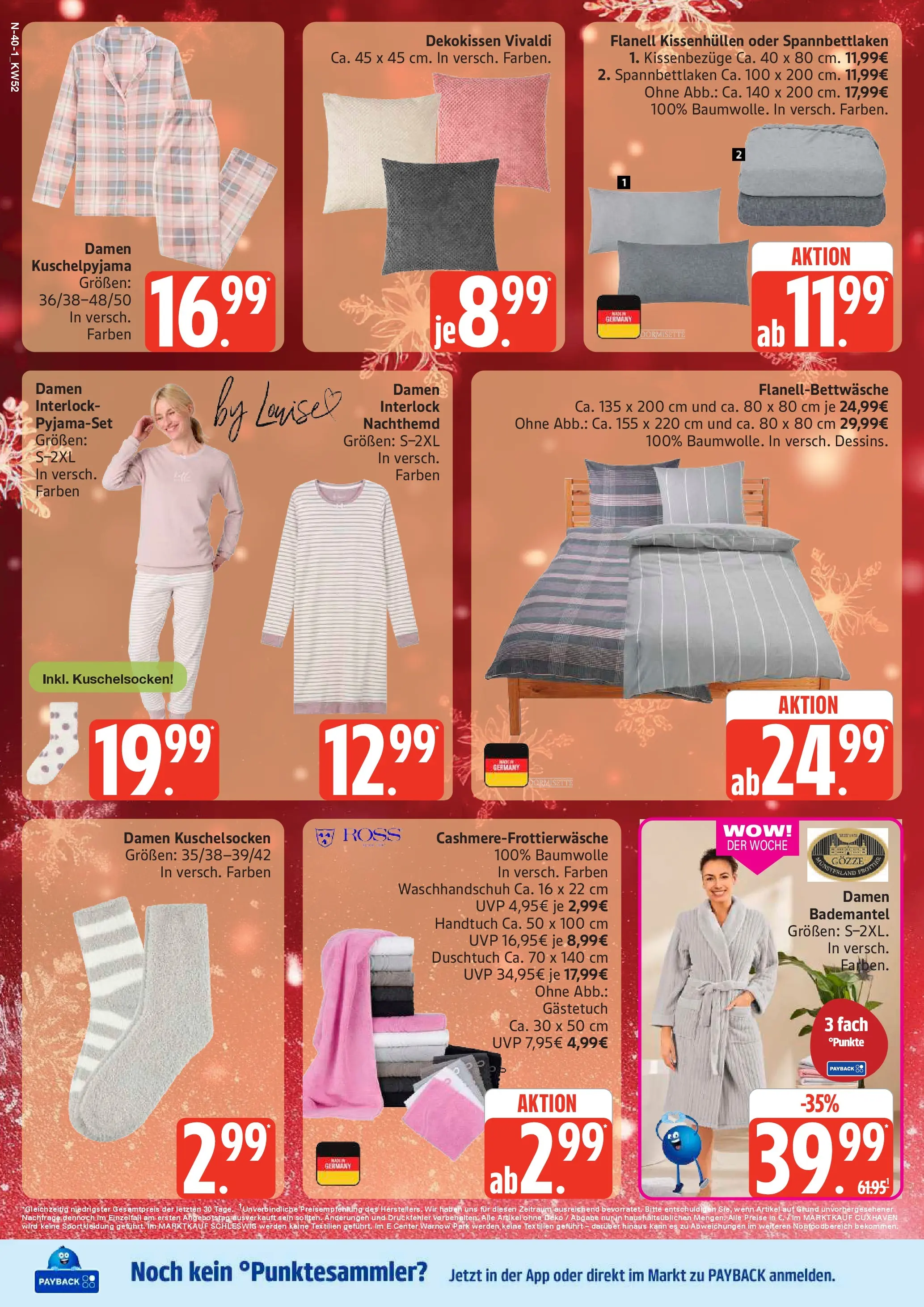 Edeka prospekt Cuxhaven	 (ab 21.12.2025) » Angebote Online | Seite: 40 | Produkte: Bademantel