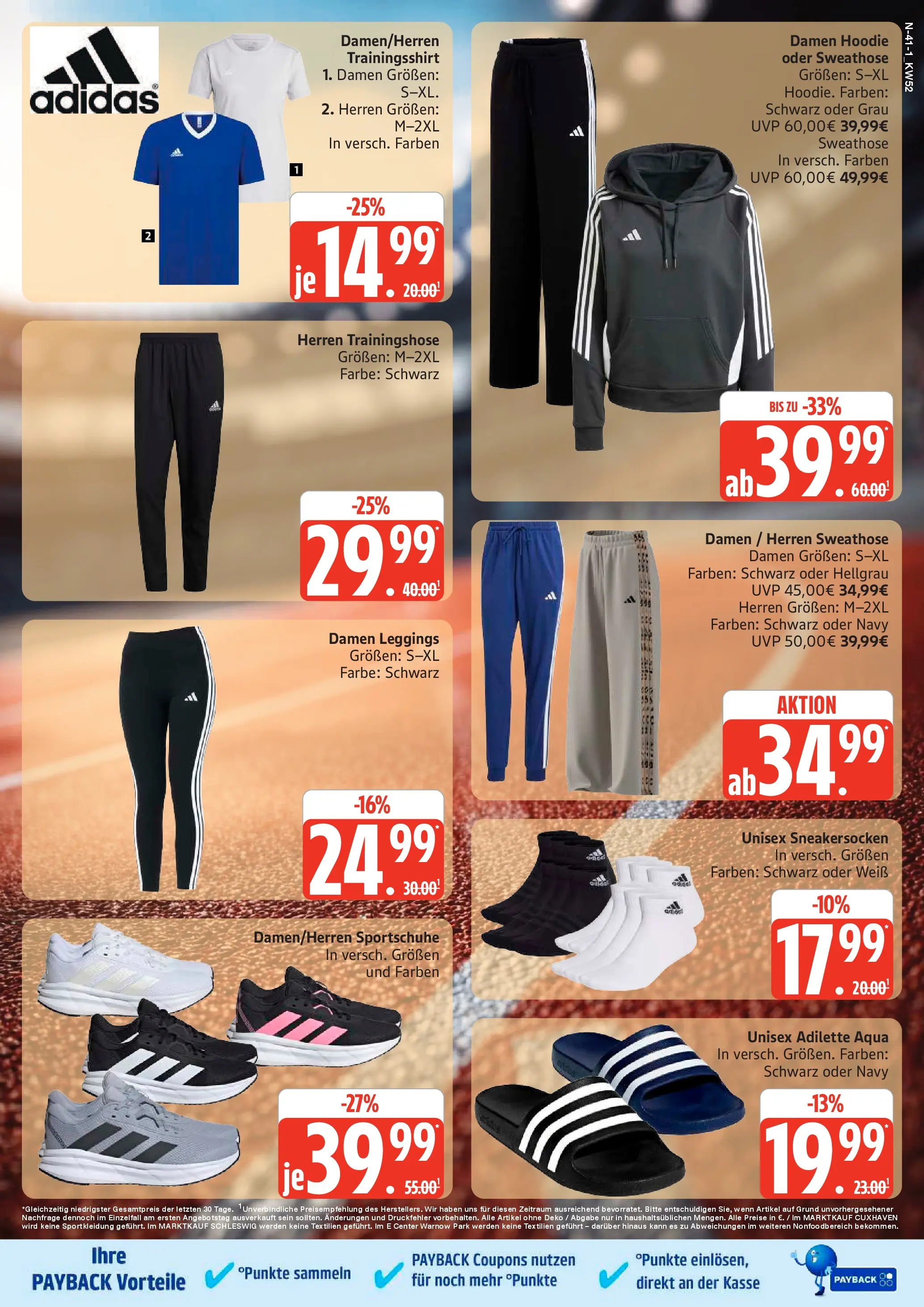 Edeka prospekt Cuxhaven	 (ab 21.12.2025) » Angebote Online | Seite: 41 | Produkte: Sweathose, Trainingshose, Hoodie, Leggings