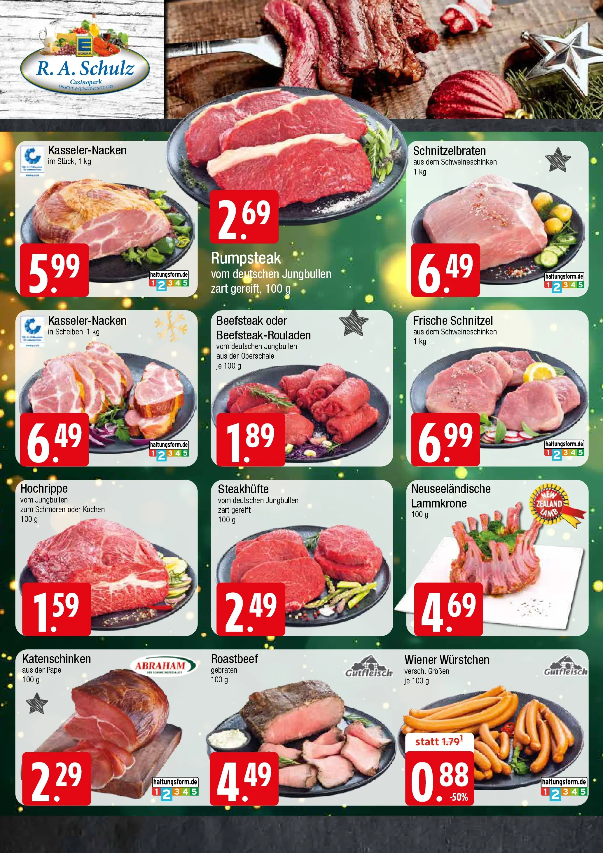 Edeka prospekt Wentorf	 (ab 21.12.2025) » Angebote Online | Seite: 2 | Produkte: Wiener wurstchen, Schnitzel, Roastbeef, Steak