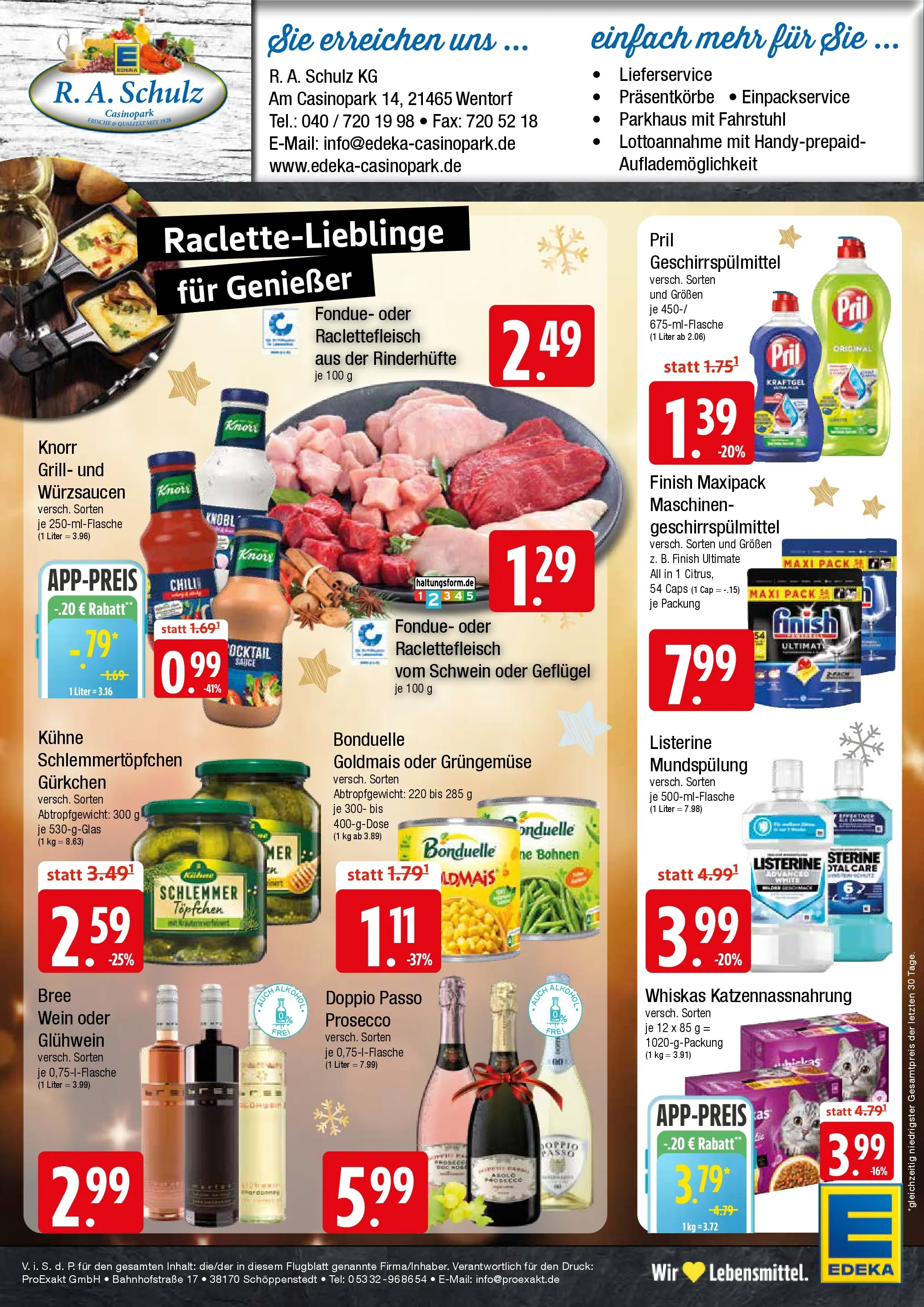 Edeka prospekt Wentorf	 (ab 21.12.2025) » Angebote Online | Seite: 8 | Produkte: Knorr, Geschirrspülmittel, Doppio Passo, Pril