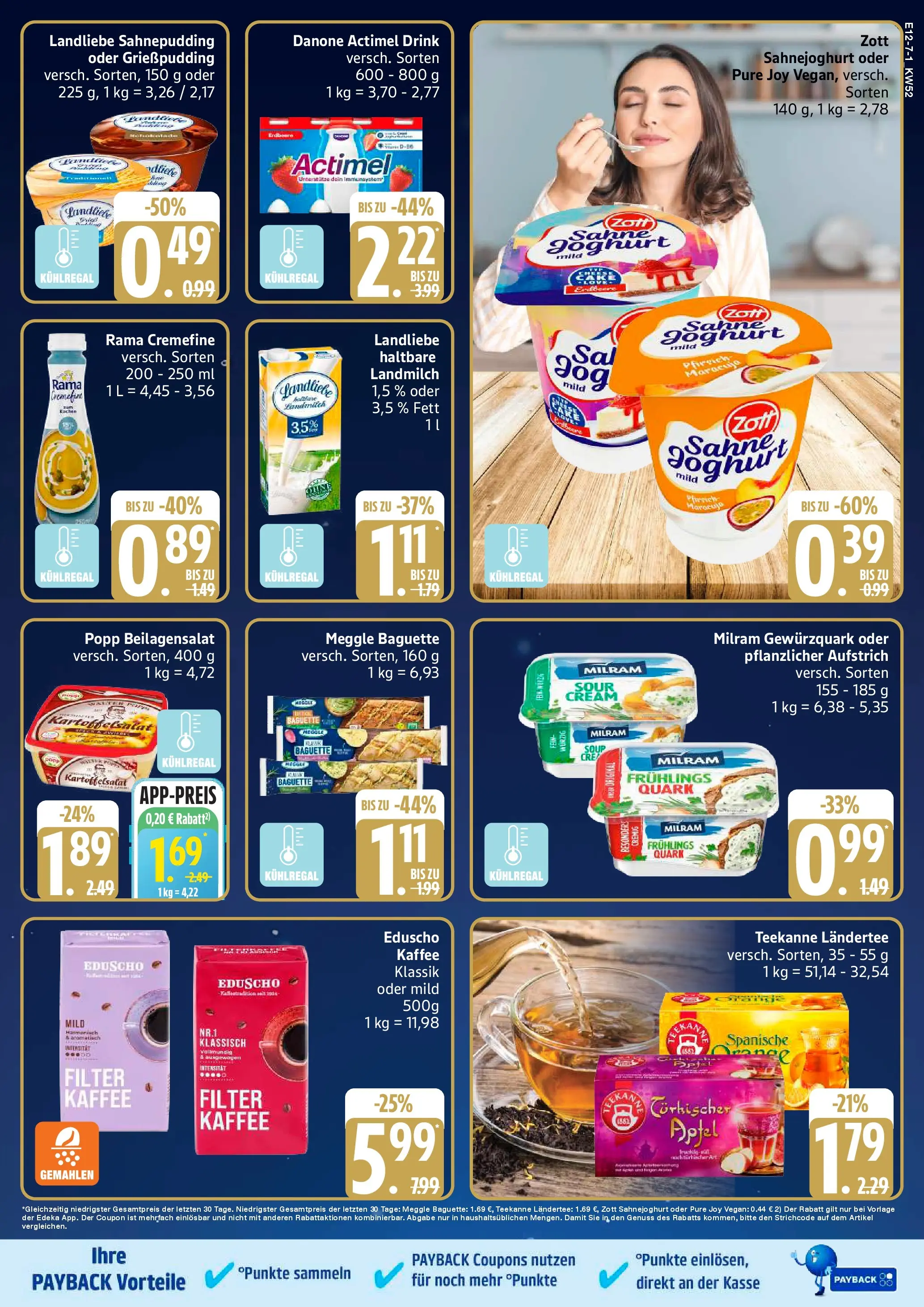 Edeka prospekt Hamburg	 (ab 21.12.2025) » Angebote Online | Seite: 7 | Produkte: Rama, Kaffee, Rama cremefine, Eduscho