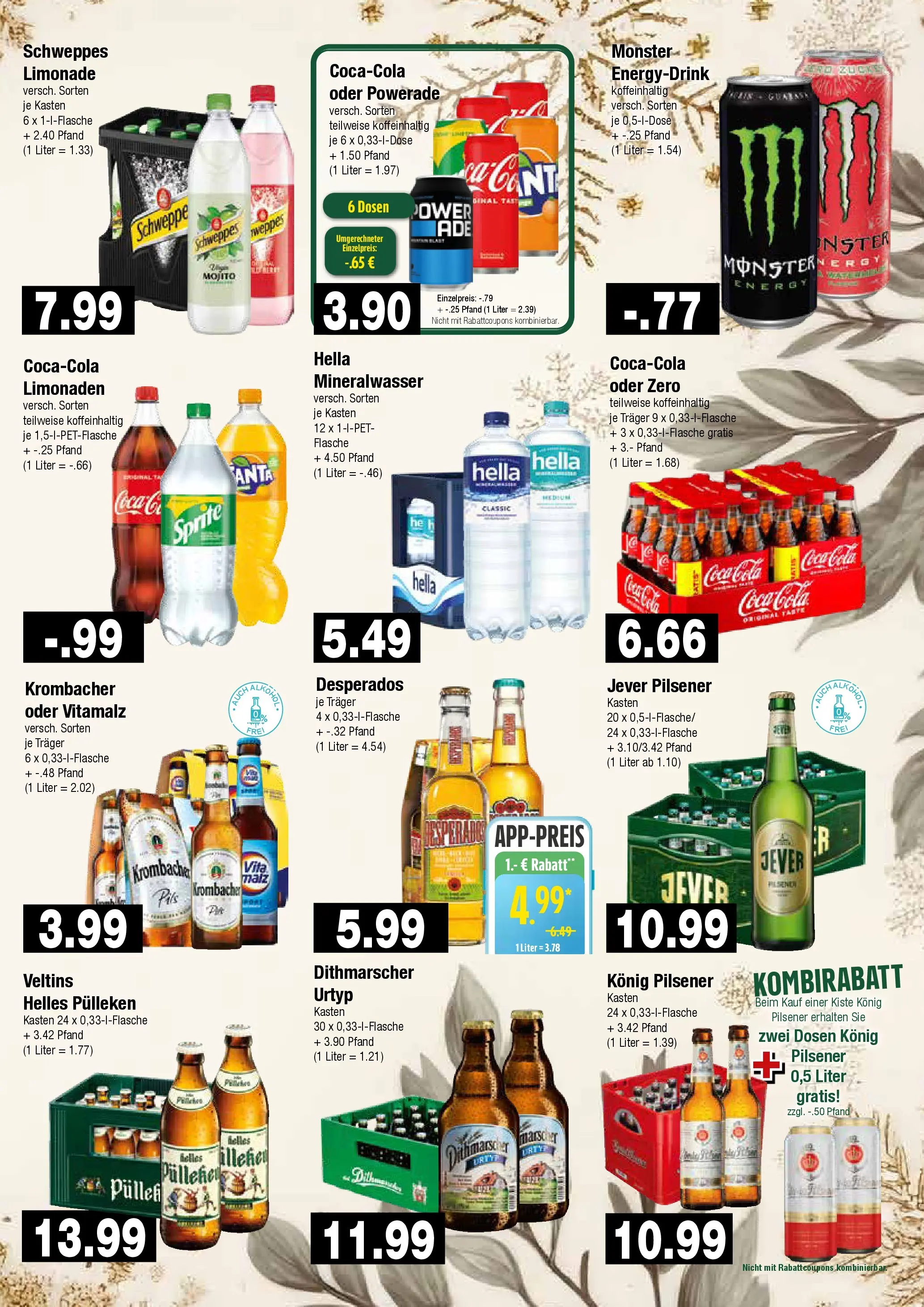 Edeka prospekt Hamburg	 (ab 21.12.2025) » Angebote Online | Seite: 11 | Produkte: Pils, Mineralwasser, Jever, Desperados