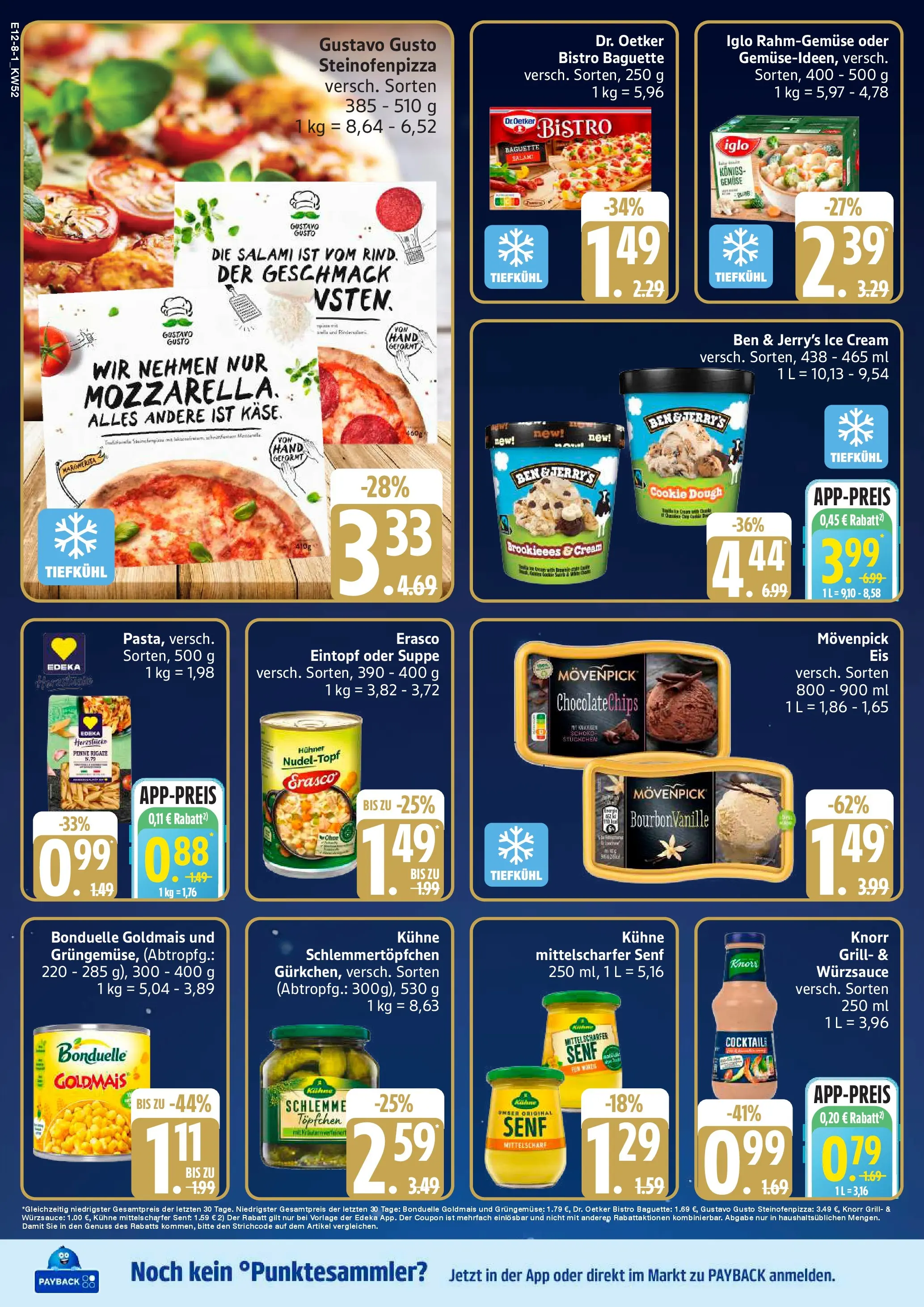 Edeka prospekt Hamburg	 (ab 21.12.2025) » Angebote Online | Seite: 8 | Produkte: Grill, Salami, Pizza, Erasco