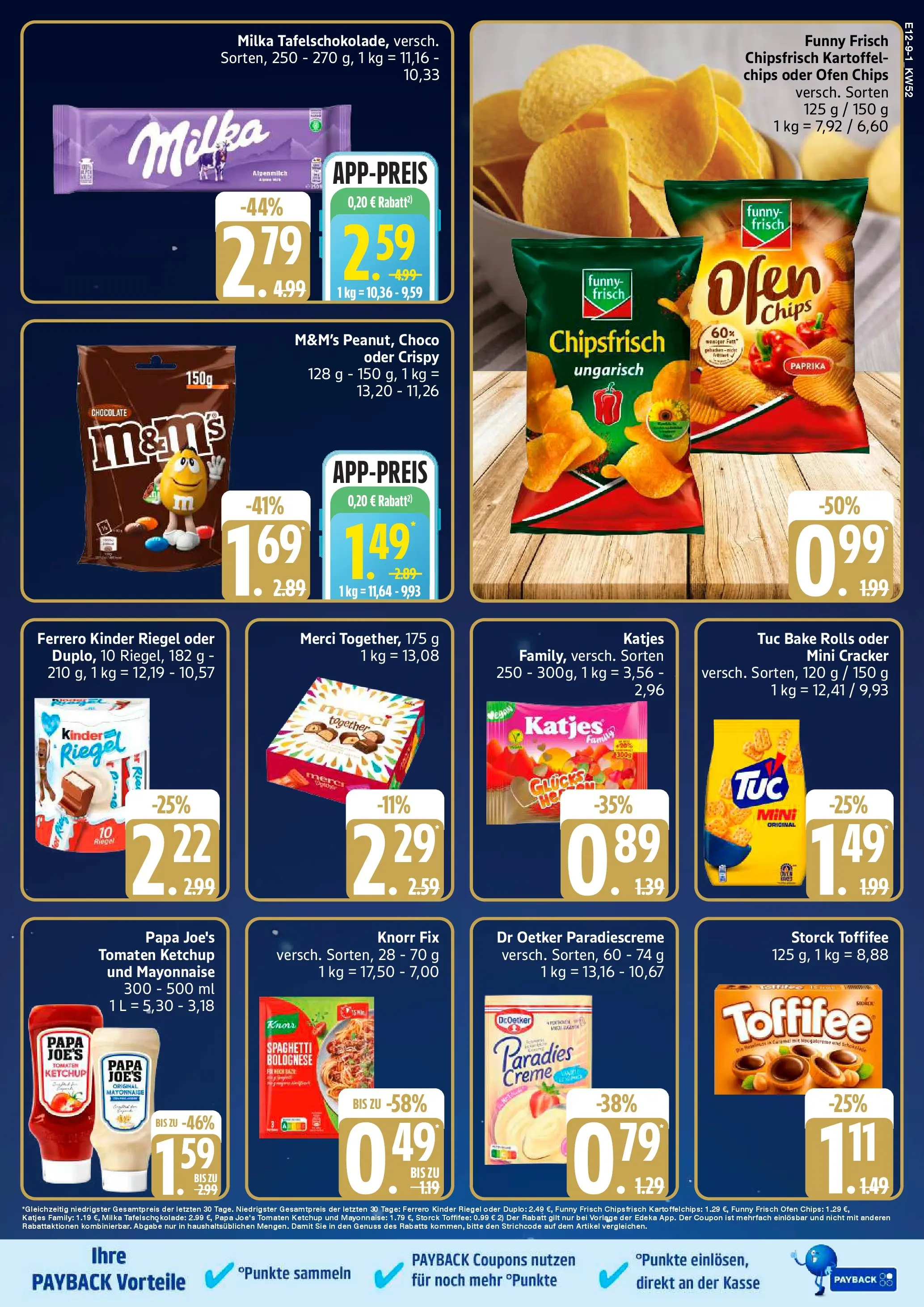 Edeka prospekt Hamburg	 (ab 21.12.2025) » Angebote Online | Seite: 9 | Produkte: Ofen, Knorr fix, Merci, Paprika