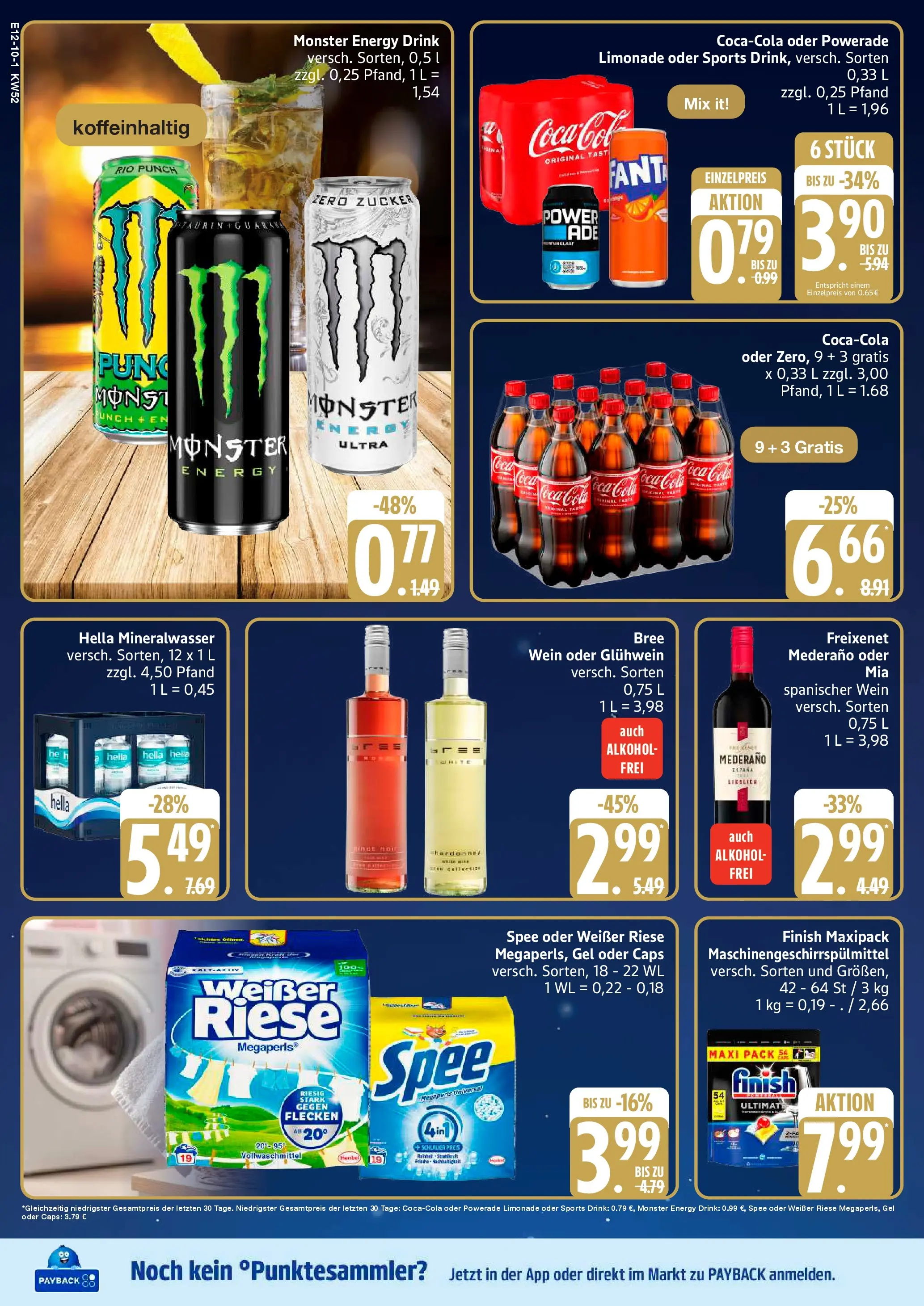 Edeka prospekt Hamburg	 (ab 21.12.2025) » Angebote Online | Seite: 10 | Produkte: Coca cola, Fanta, Freixenet, Limonade