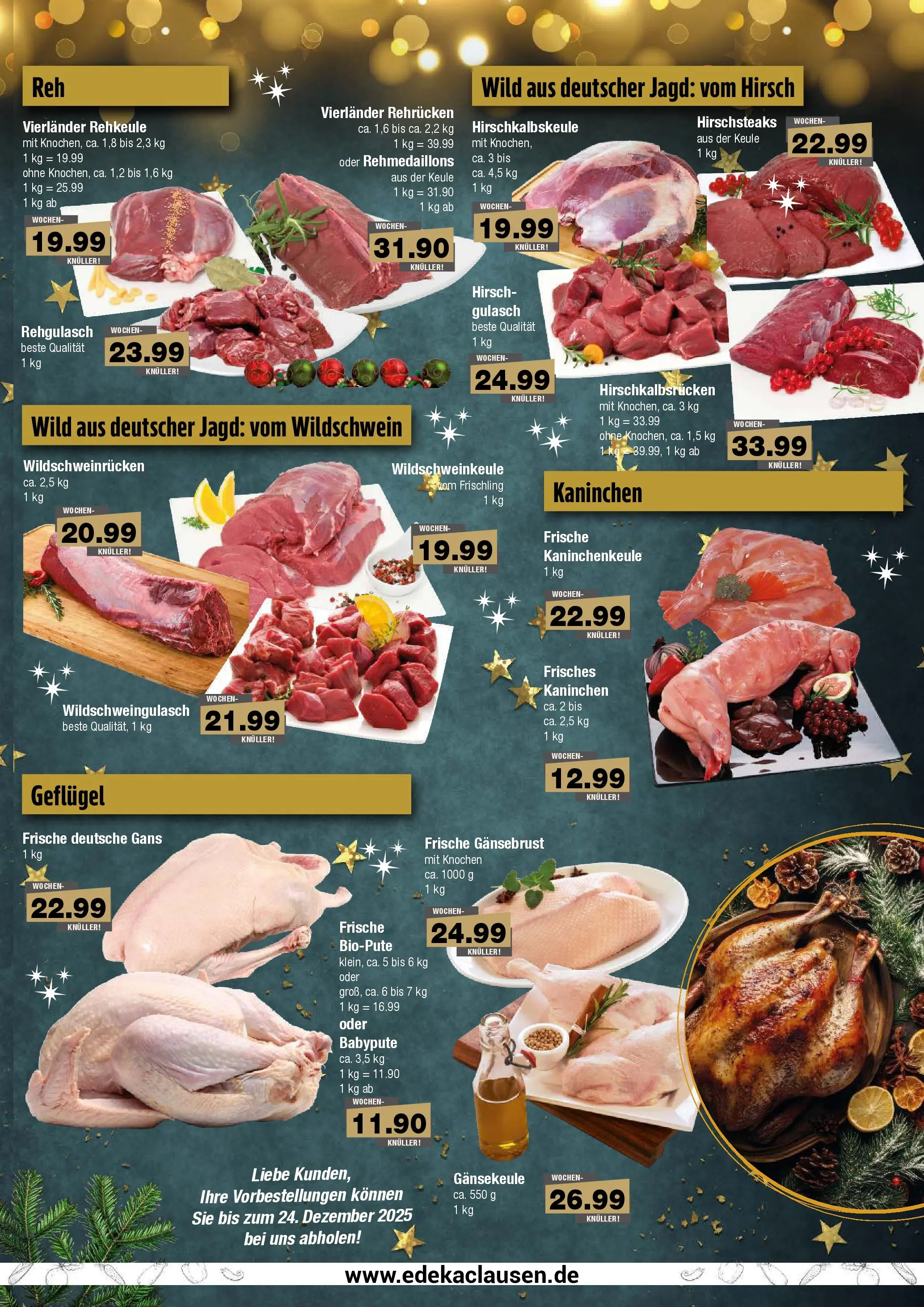 Edeka prospekt Hamburg	 (ab 21.12.2025) » Angebote Online | Seite: 5 | Produkte: Kaninchen, Gulasch