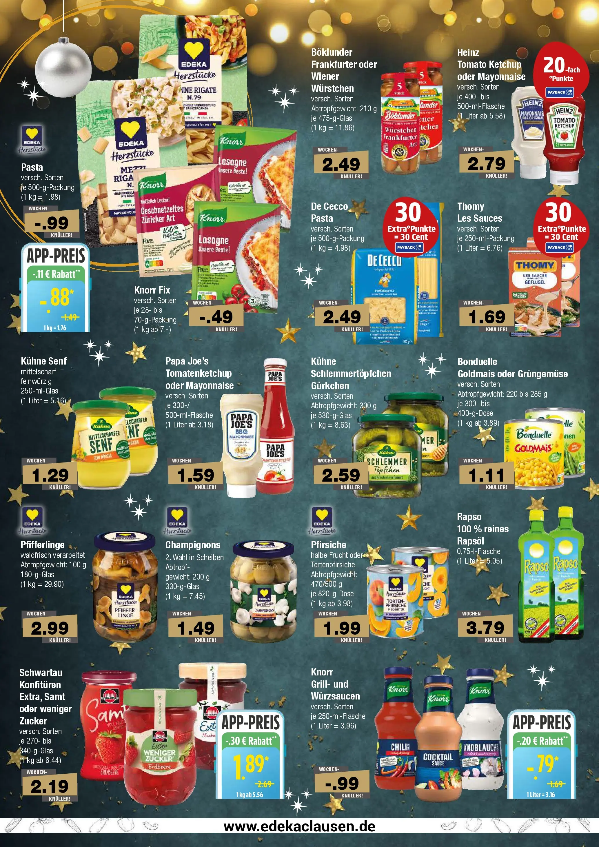 Edeka prospekt Hamburg	 (ab 21.12.2025) » Angebote Online | Seite: 8 | Produkte: Knorr fix, Knorr, Knoblauch, Ketchup