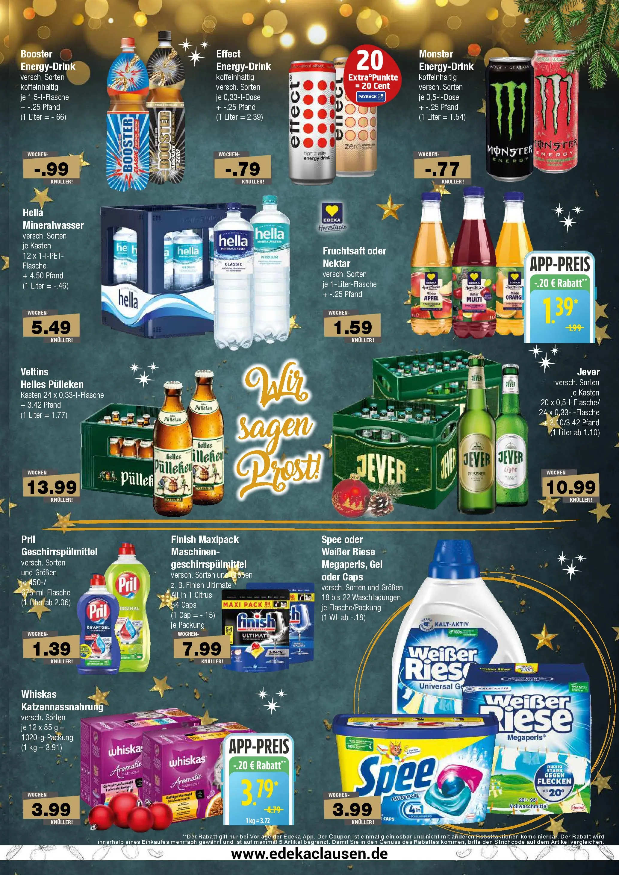 Edeka prospekt Hamburg	 (ab 21.12.2025) » Angebote Online | Seite: 11 | Produkte: Helles pulleken, Energy, Finish, Monster