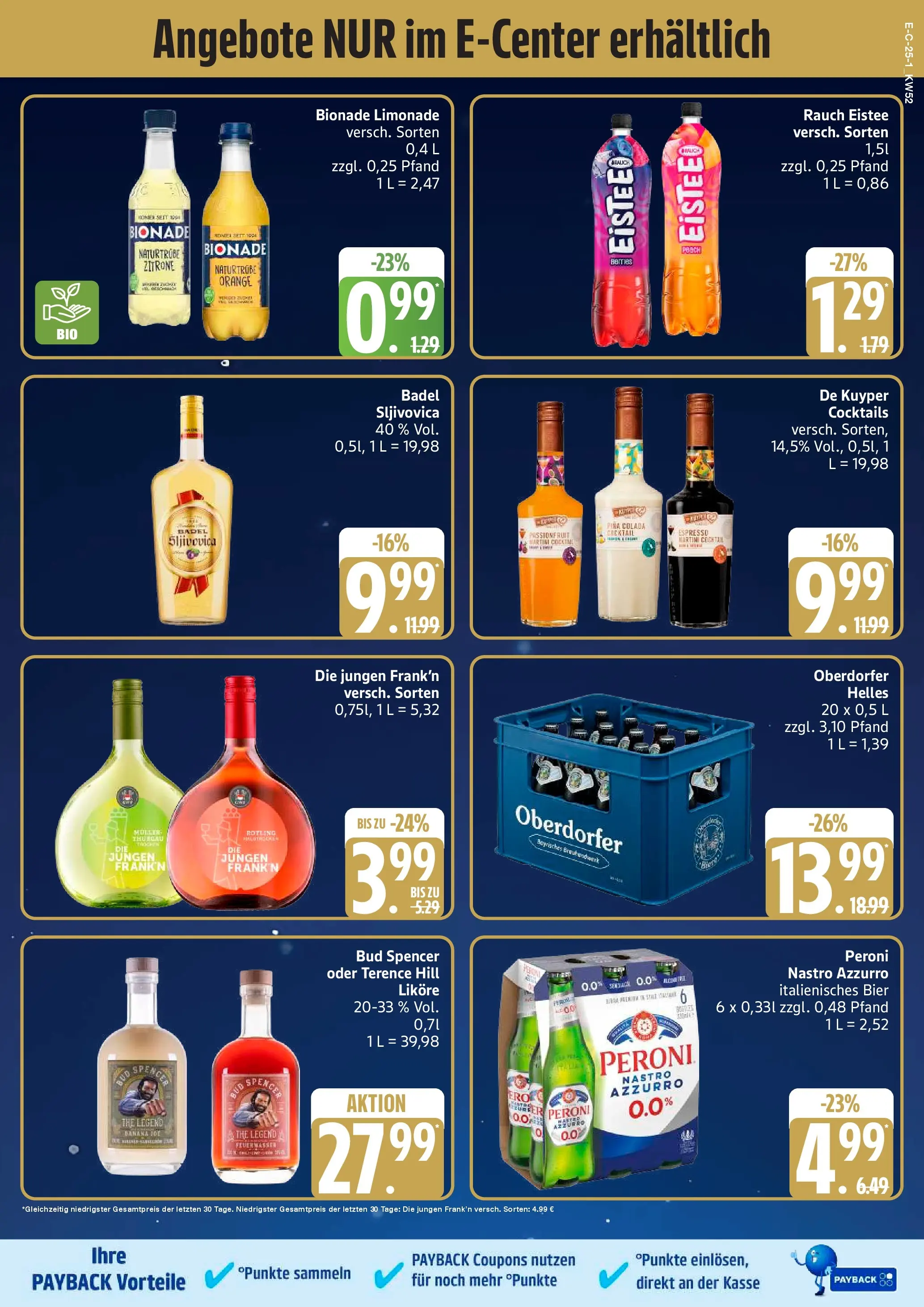 Edeka prospekt Elmshorn	 (ab 21.12.2025) » Angebote Online | Seite: 31 | Produkte: Martini, Limonade, Bionade, Zitrone