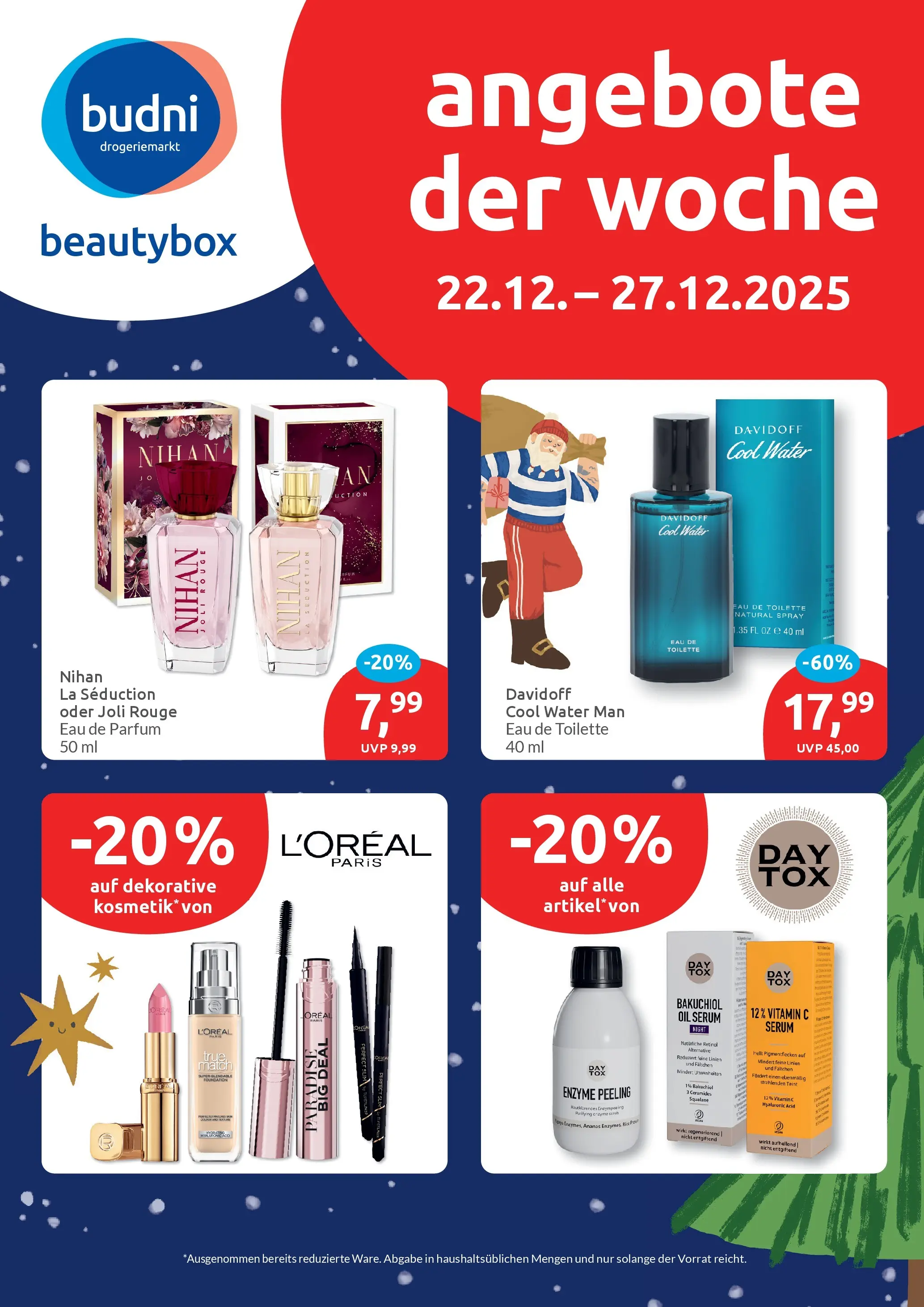 Edeka prospekt Lübeck	 (ab 22.12.2025) » Angebote Online | Seite: 29 | Produkte: Rouge, Peeling, Eau de Parfum, Foundation