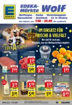 EDEKA Wolf & Wolf Riesenbeck EDEKA: Wochenangebote - bis 27.12.2025