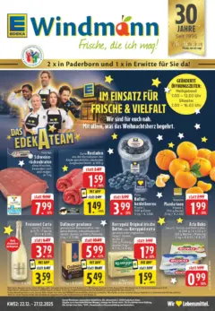 Edeka prospekt Paderborn-Elsen	 ab 21.12.2025 gültig