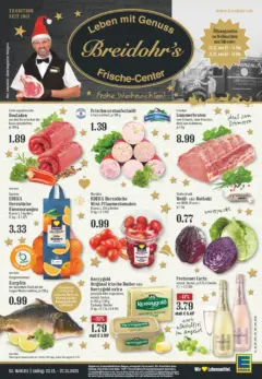 Edeka prospekt Bergisch Gladbach	 ab 22.12.2025 gültig