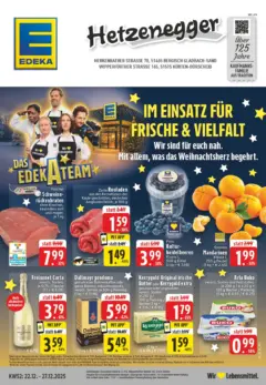 Edeka prospekt Kürten-Dürscheid	 ab 22.12.2025 gültig