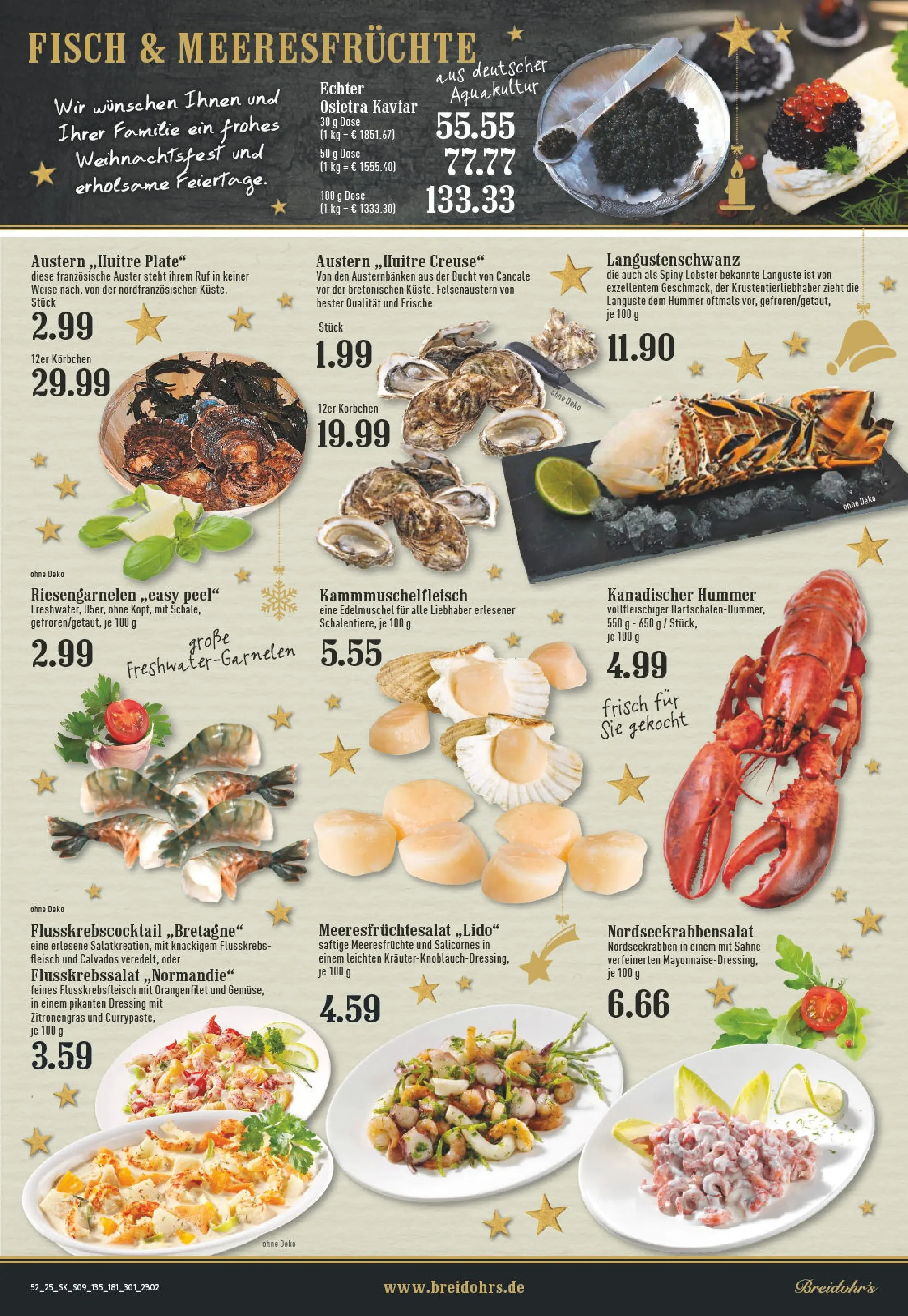 Edeka prospekt Bergisch Gladbach	 (ab 22.12.2025) » Angebote Online | Seite: 9 | Produkte: Zitronengras, Fisch, Meeresfrüchte, Sahne