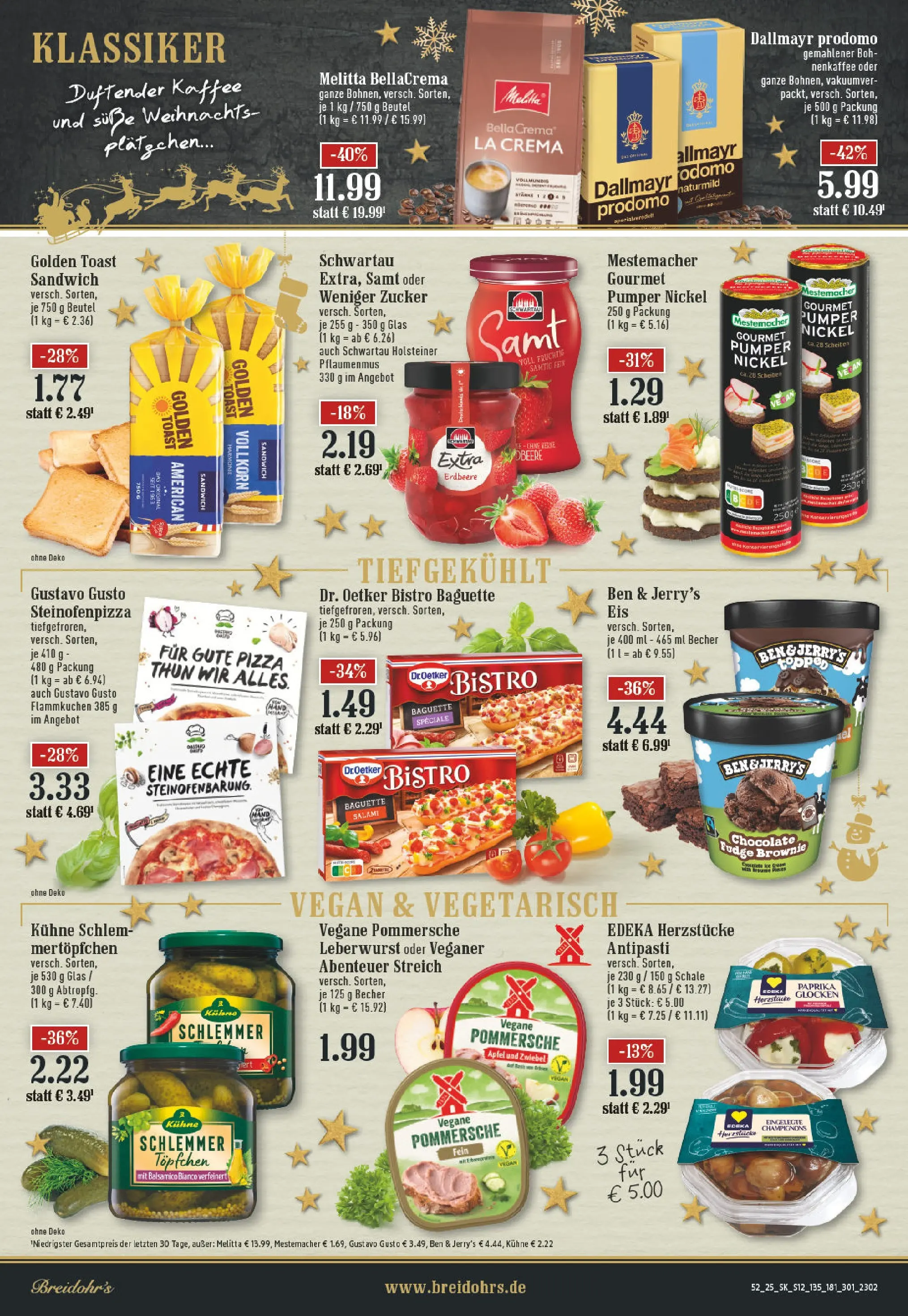 Edeka prospekt Bergisch Gladbach	 (ab 22.12.2025) » Angebote Online | Seite: 12 | Produkte: Kaffee, Dallmayr, Dallmayr prodomo, Eis