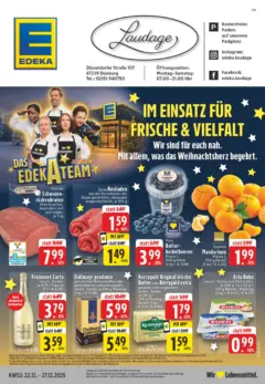 Edeka prospekt Duisburg-Rumeln	 ab 21.12.2025 gültig