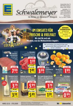 Edeka prospekt Witten-Bommern	 ab 22.12.2025 gültig
