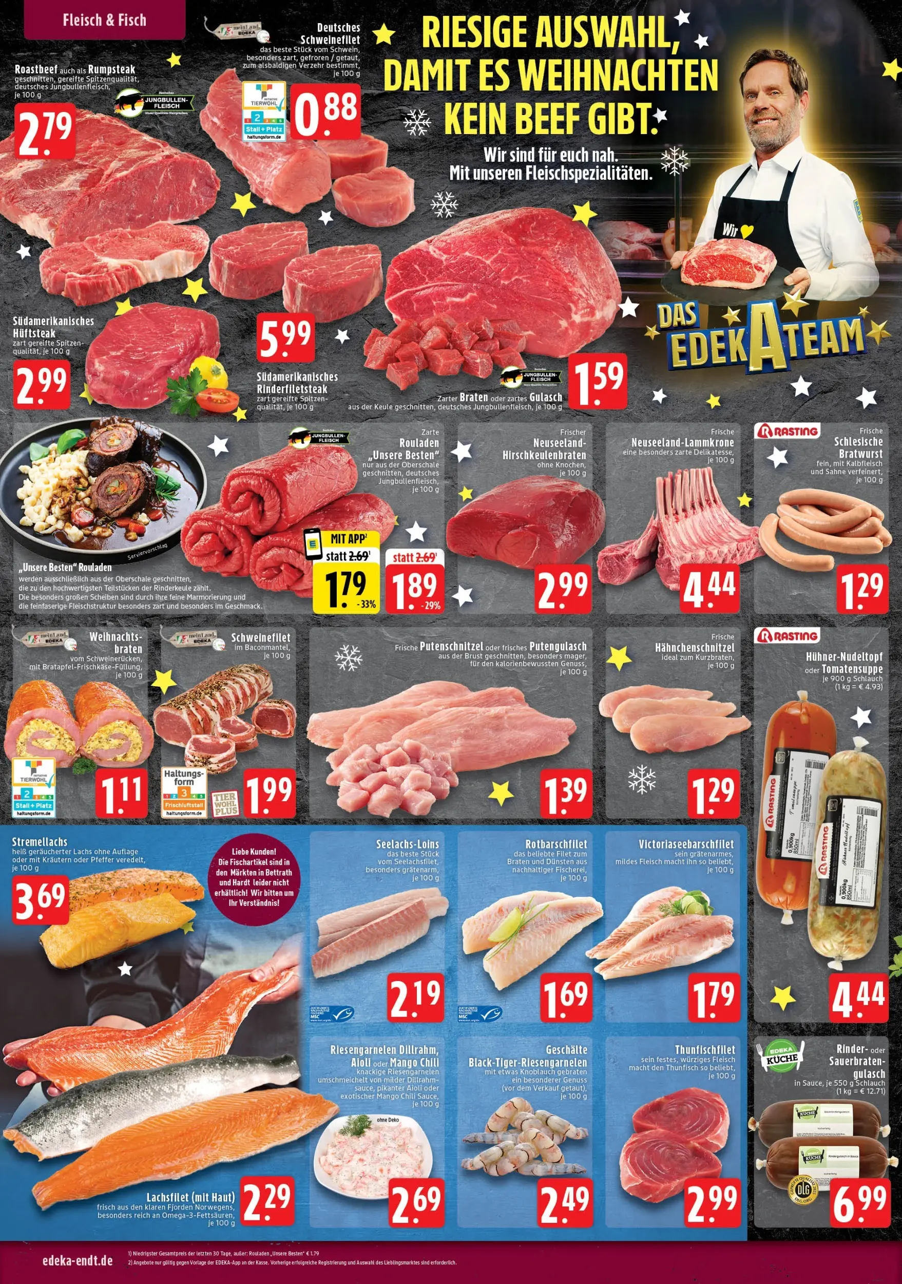 Edeka prospekt Mönchengladbach-Bettrath	 (ab 22.12.2025) » Angebote Online | Seite: 2 | Produkte: Bratwurst, Schweinefilet, Gulasch, Putenschnitzel