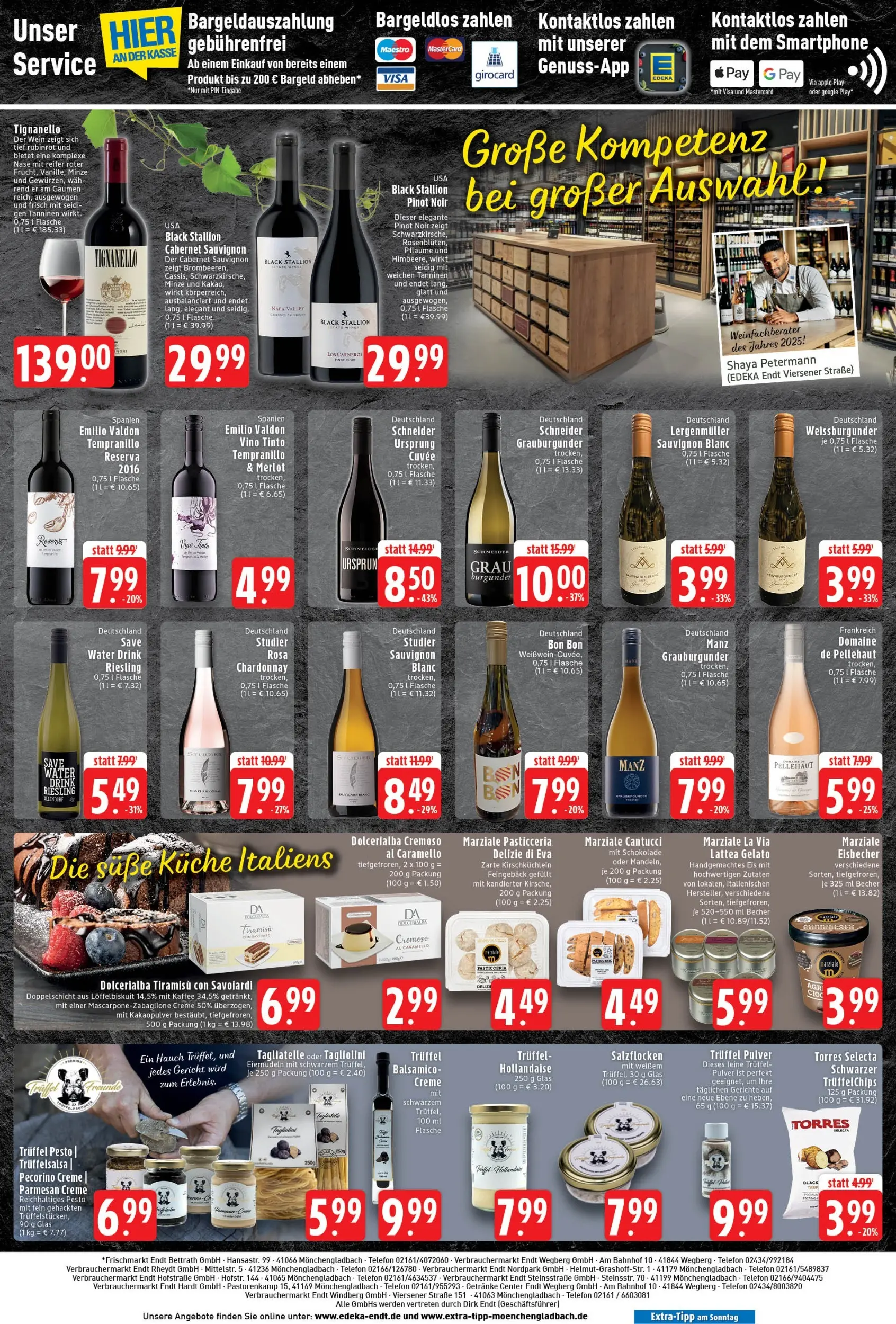 Edeka prospekt Mönchengladbach-Bettrath	 (ab 22.12.2025) » Angebote Online | Seite: 8 | Produkte: Apple, Creme, Wein, Smartphone