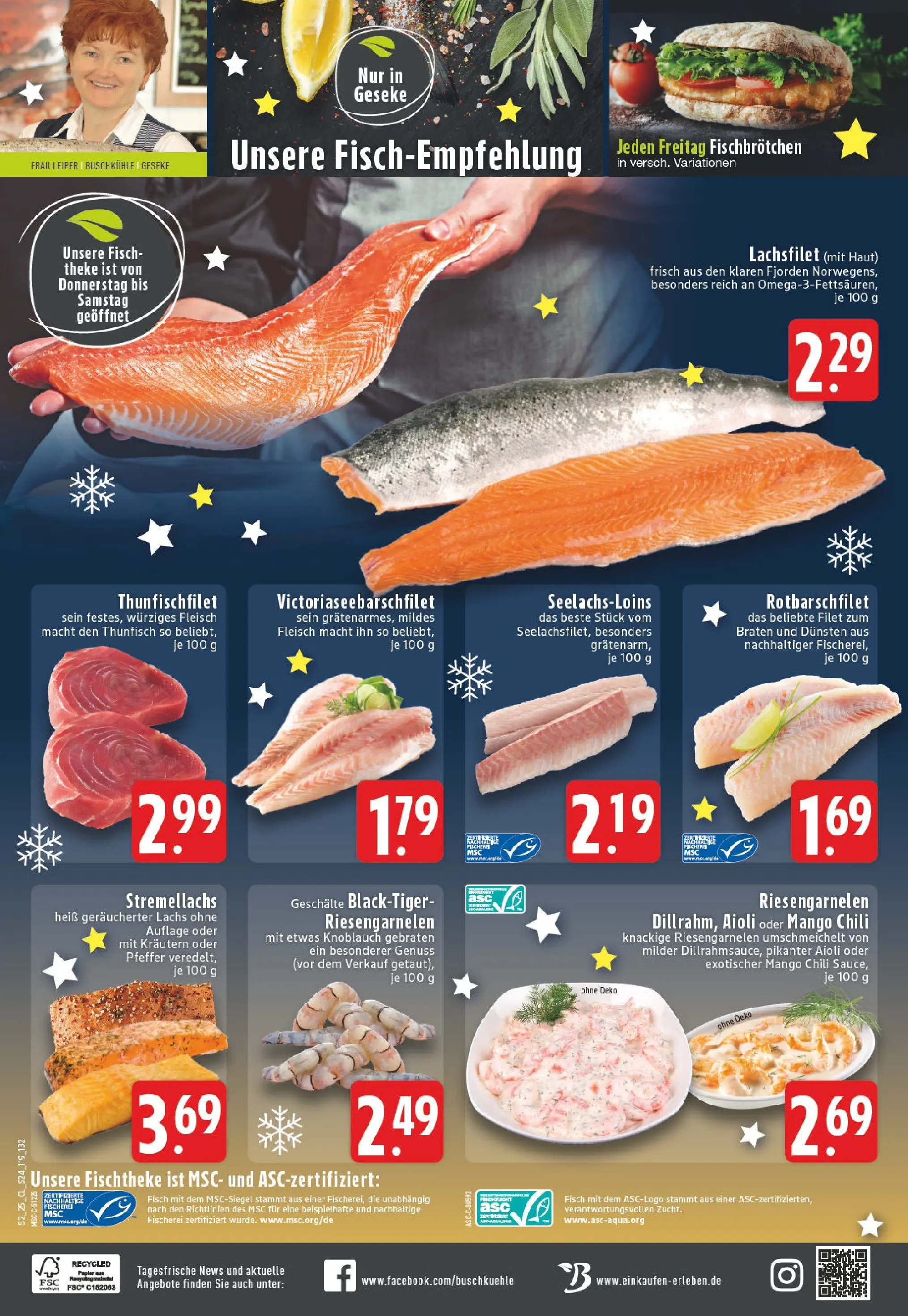 Edeka prospekt Rüthen	 (ab 22.12.2025) » Angebote Online | Seite: 26 | Produkte: Thunfisch, Pfeffer, Mango, Fleisch